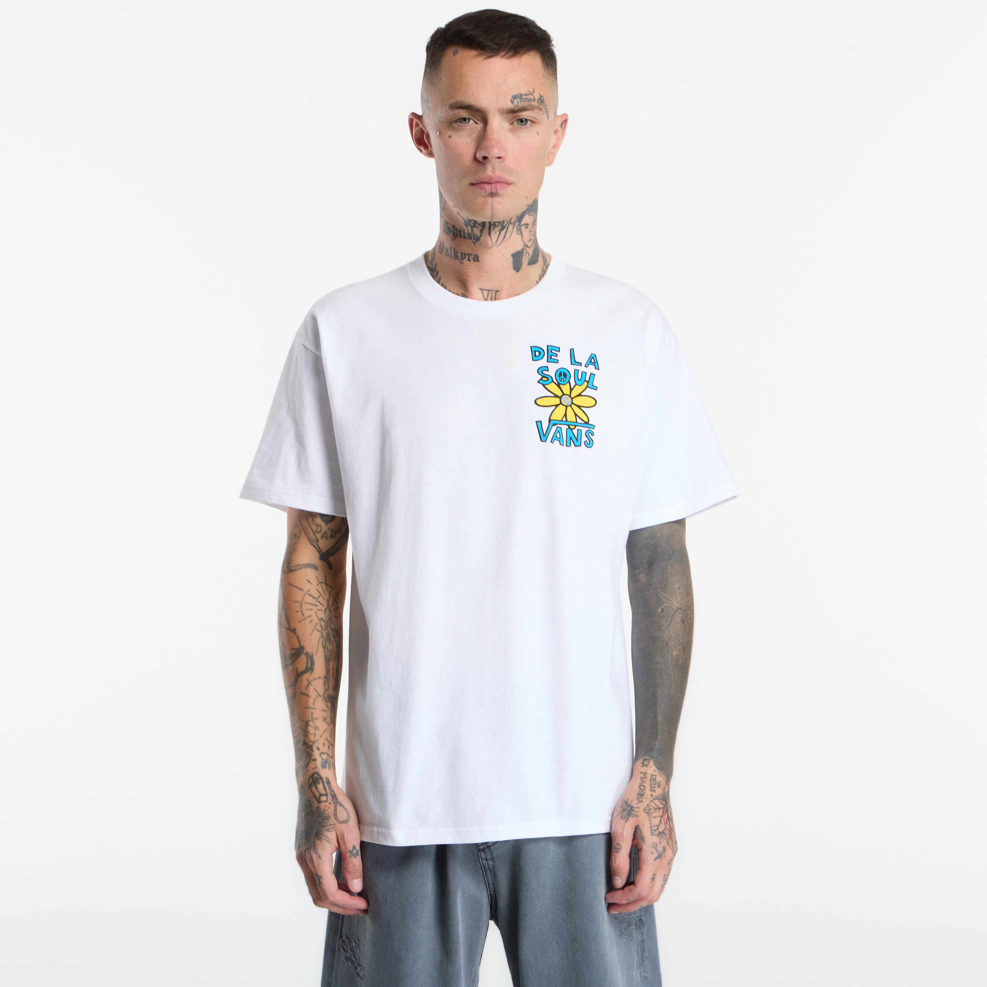 Тениска Vans De La Soul D.A.I.S.Y SS Tee White M