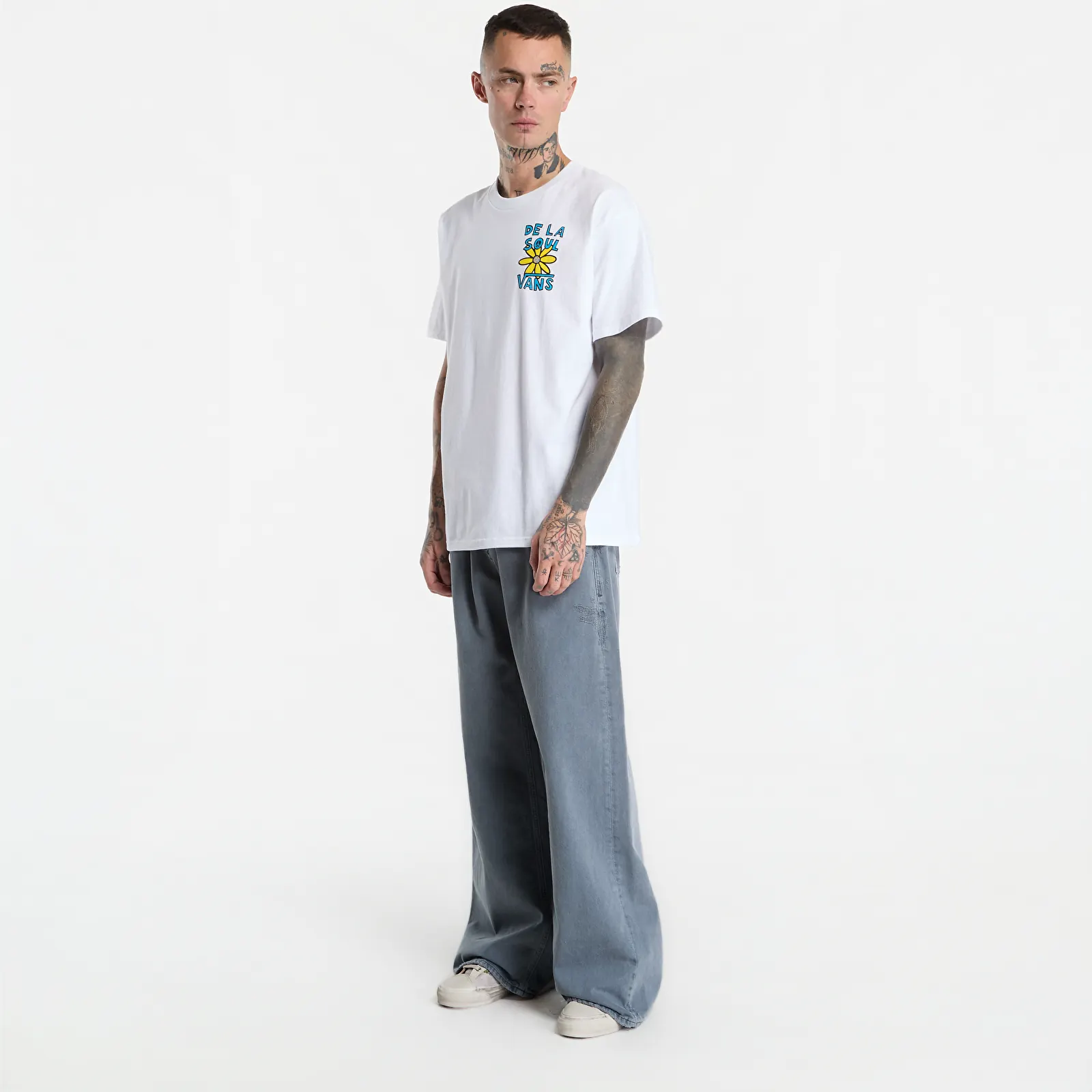 Majice T-shirt Vans De La Soul D.A.I.S.Y SS Tee White