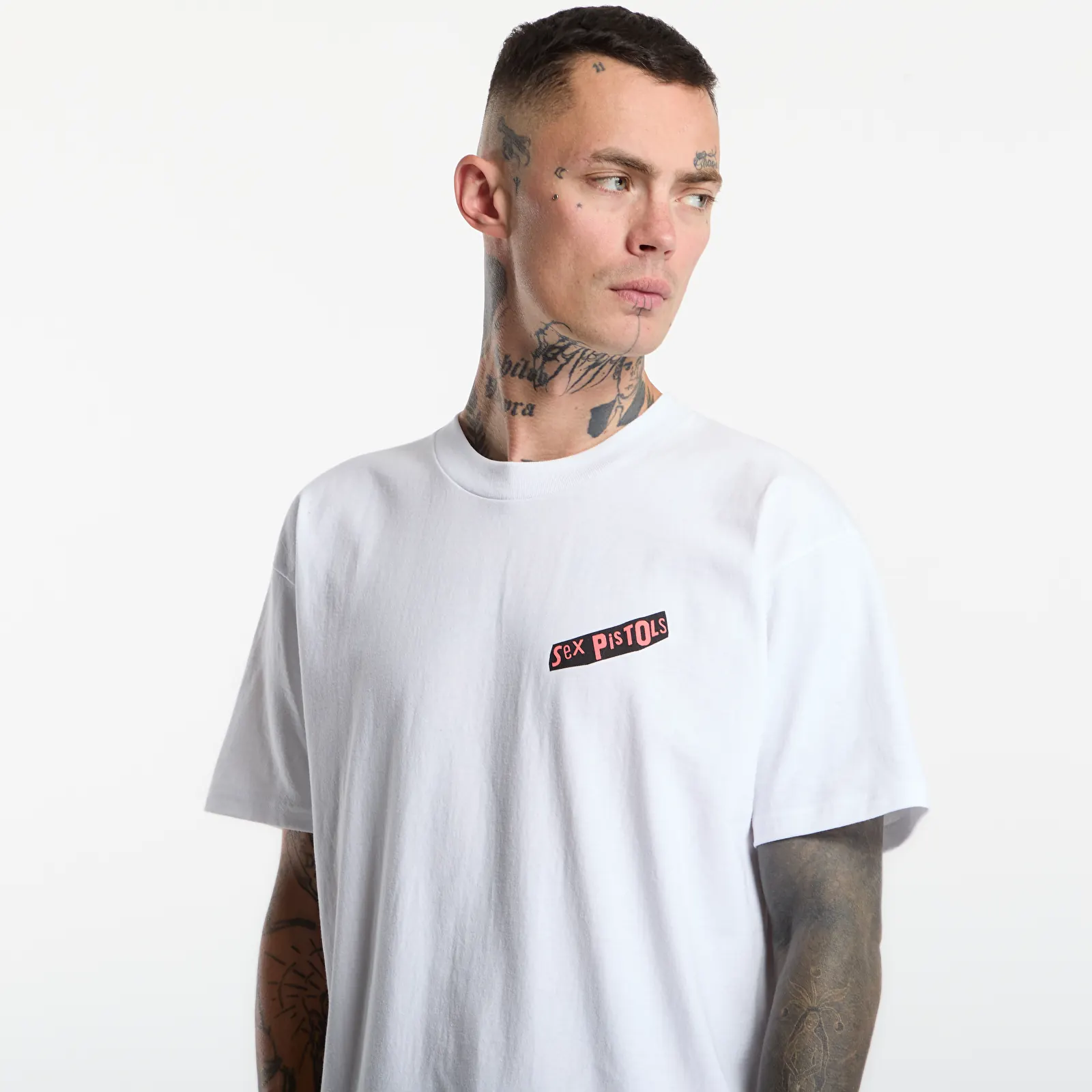 Футболки Vans Sex Pistols Run Wild on the Green SS Tee White