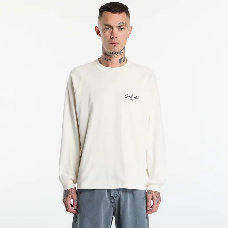 Carhartt WIP L/S Signature Rib T-Shirt UNISEX Wax/ Black
