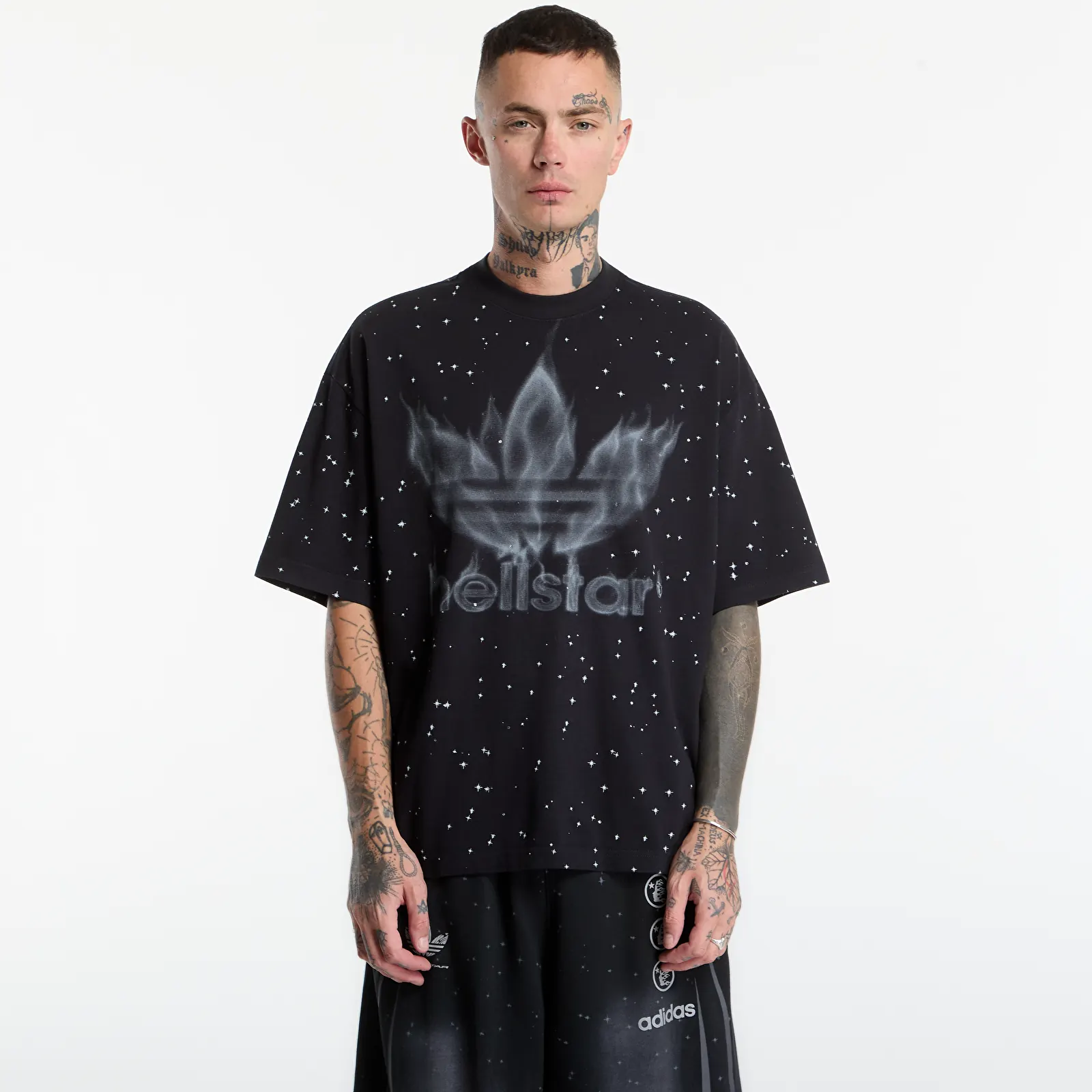 T-shirts adidas x Hellstar Graphic T-Shirt UNISEX Black