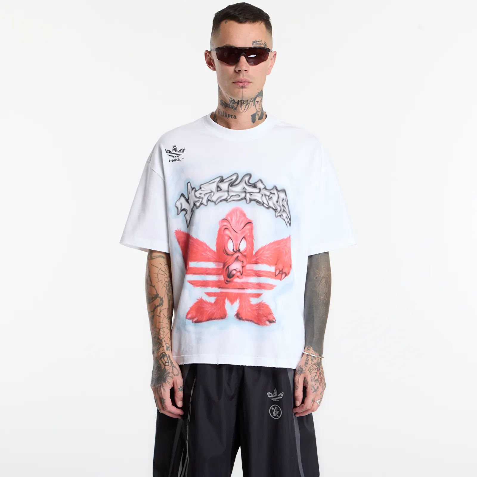 T-shirts  adidas x Hellstar Graphic T-Shirt UNISEX White