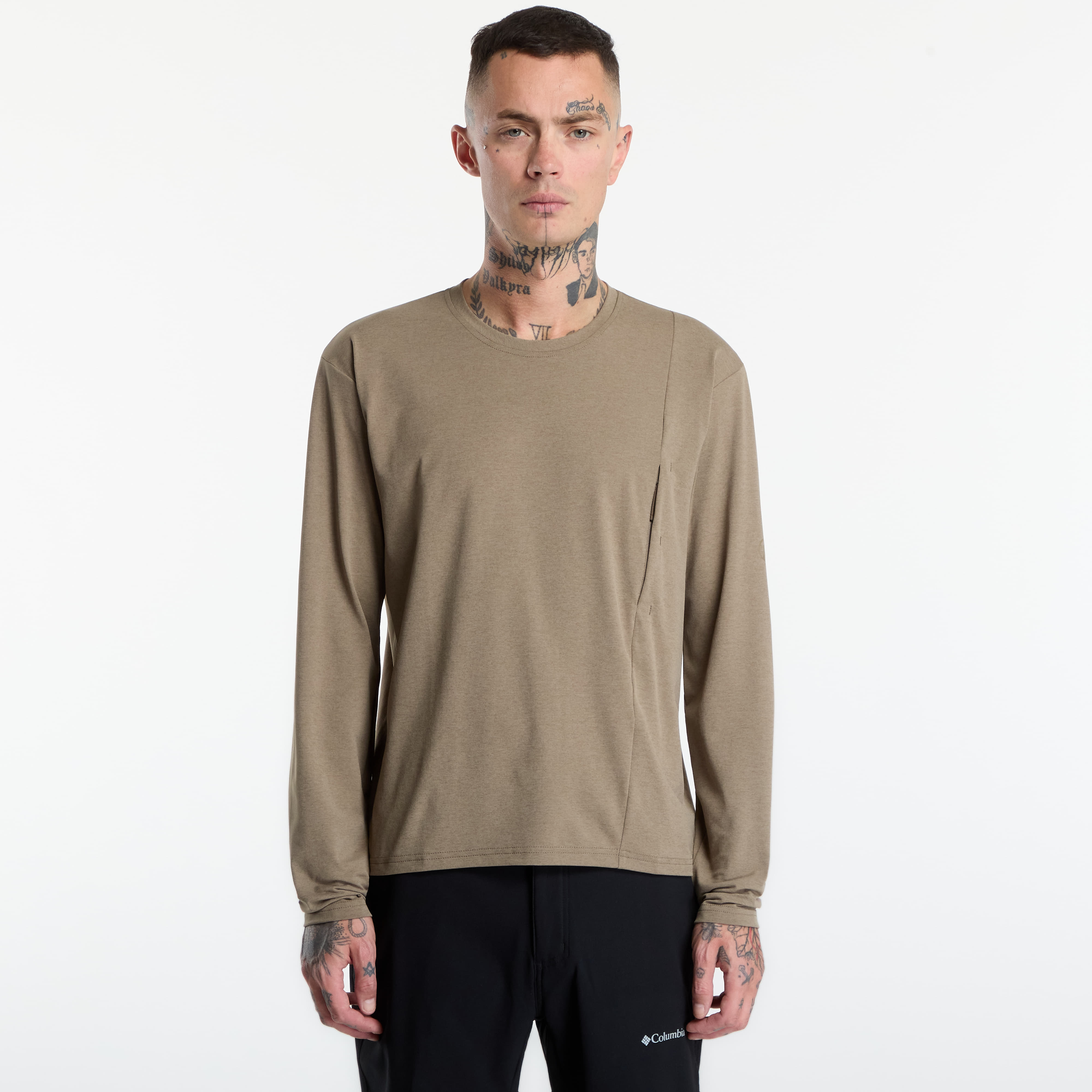 Тениска Poutnik by Tilak Shiva Top Long Sleeve Tan S