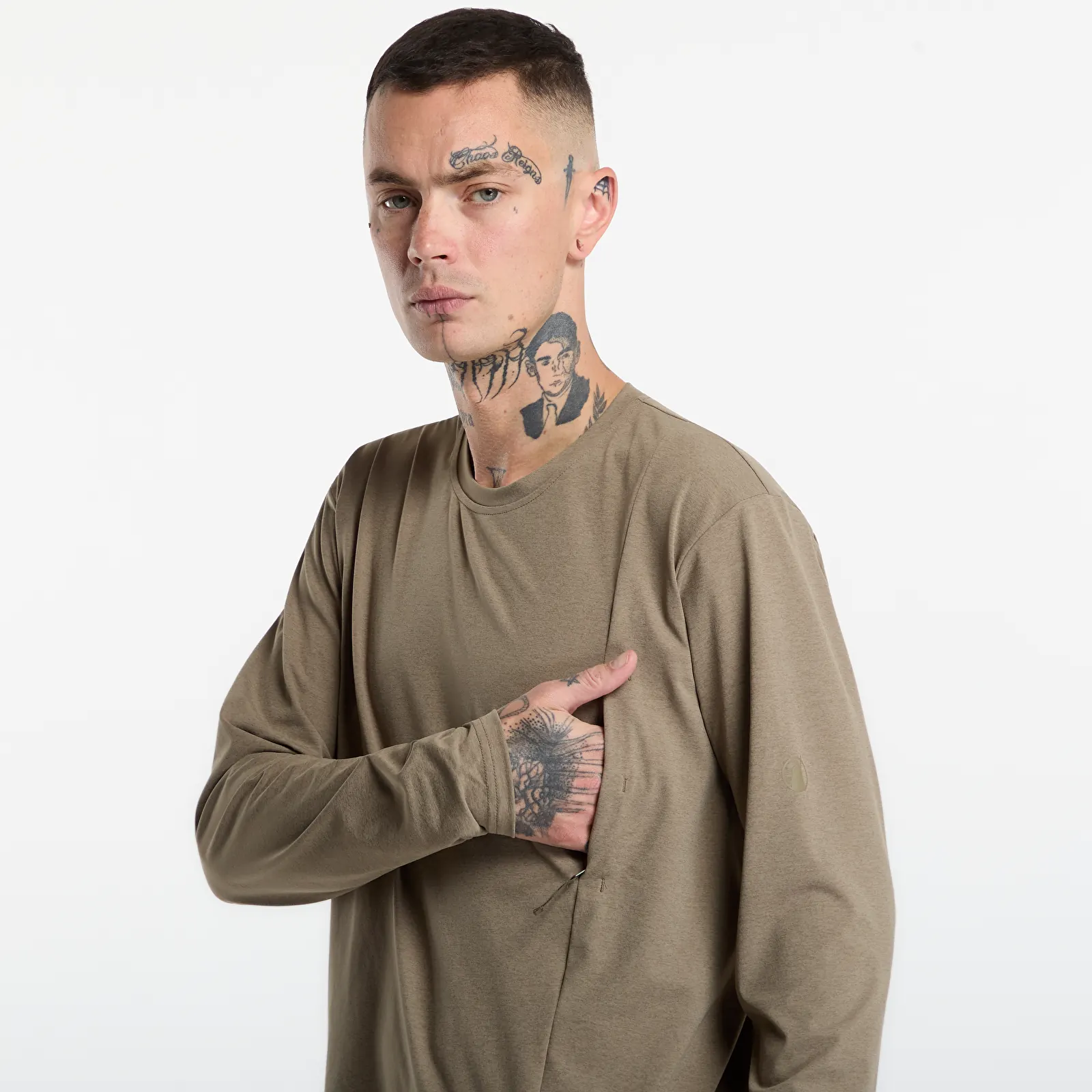 T-särgid Poutnik by Tilak Shiva Top Long Sleeve Tan