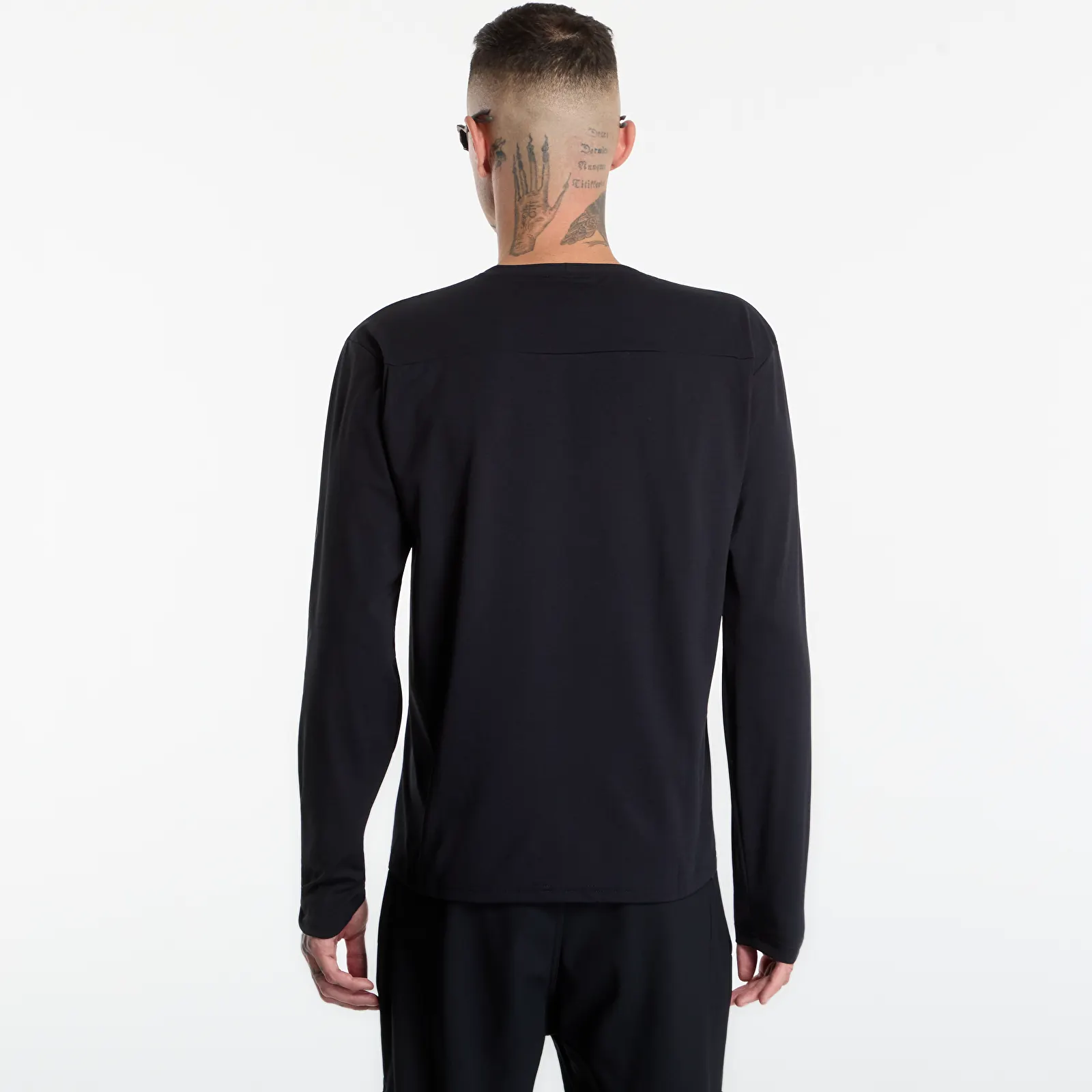 T-shirts Poutnik by Tilak Shiva Top Long Sleeve Black