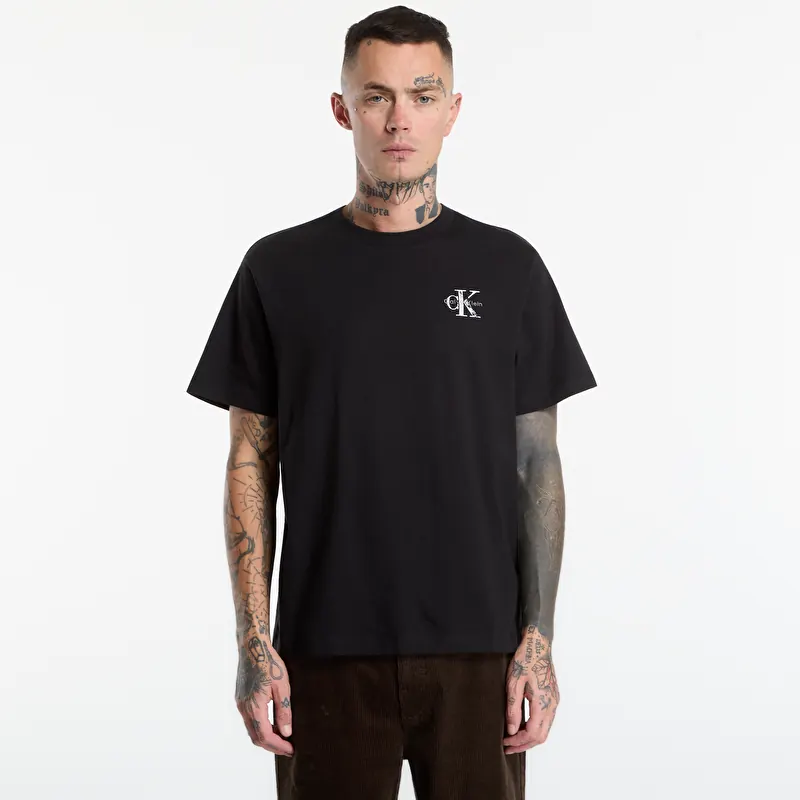 Calvin Klein Jeans Ss Ez 20s Distress M Black