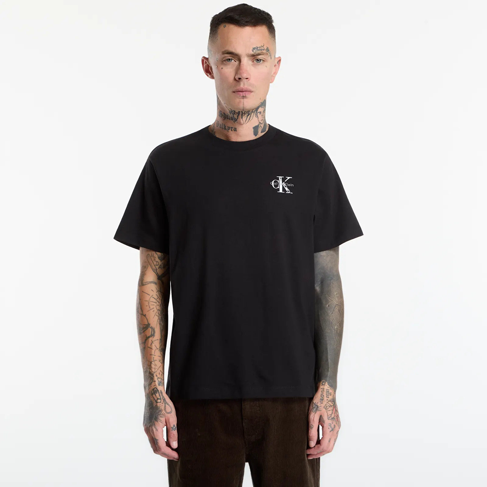Marškinėliai Calvin Klein Jeans Ss Ez 20s Distress M Black