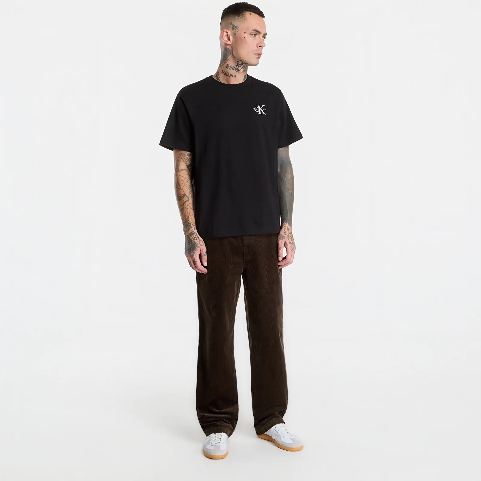 Marškinėliai Calvin Klein Jeans Ss Ez 20s Distress M Black