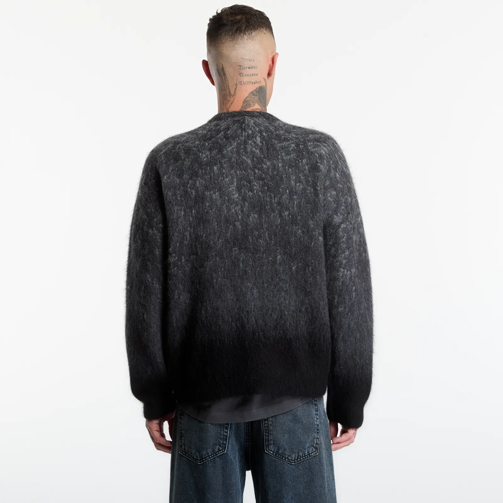 Villapaidat Calvin Klein Jeans Ls Brushed Alpaca Om Black
