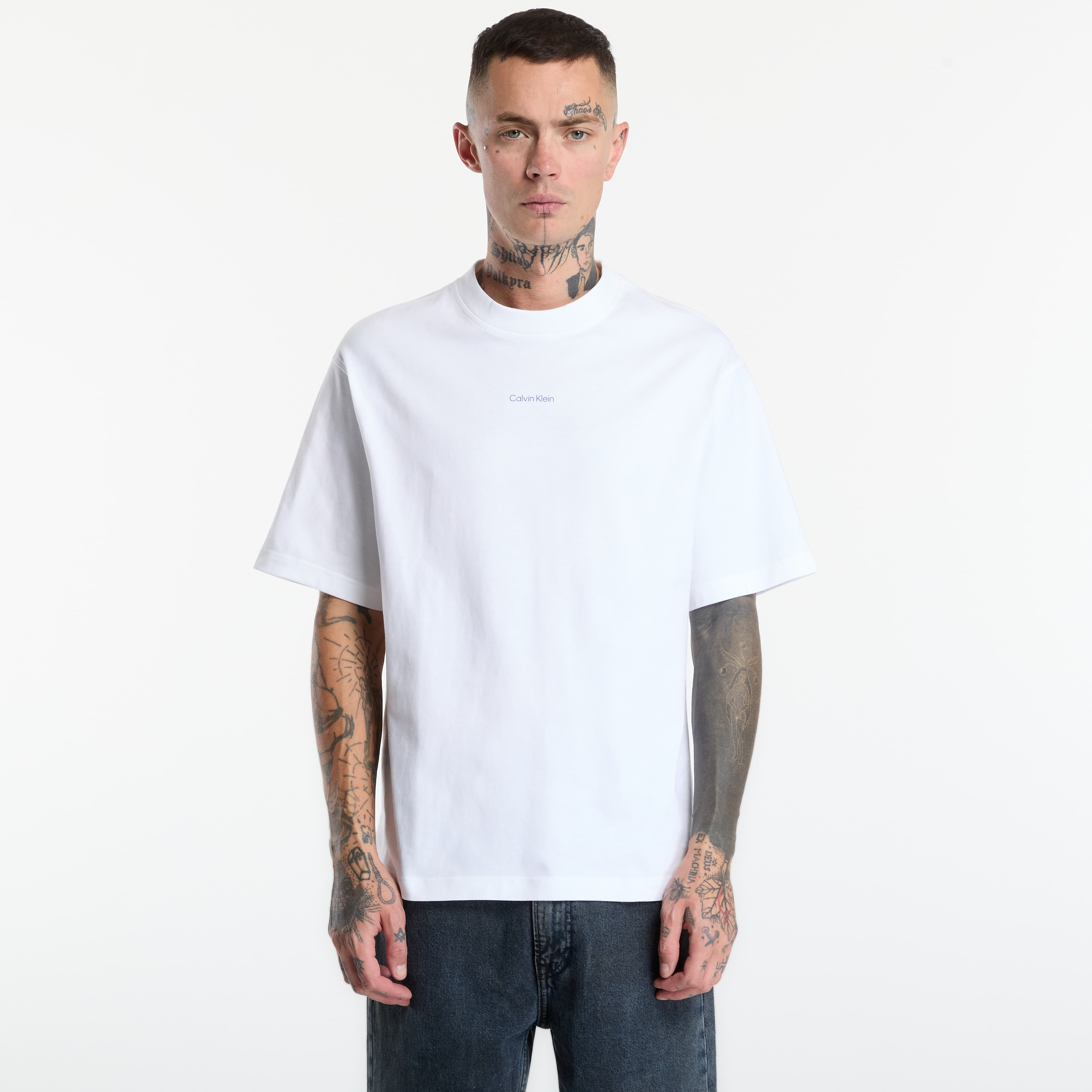 Тениска Calvin Klein Jeans Ss Rxld 16s Jeans Im Bright White XL