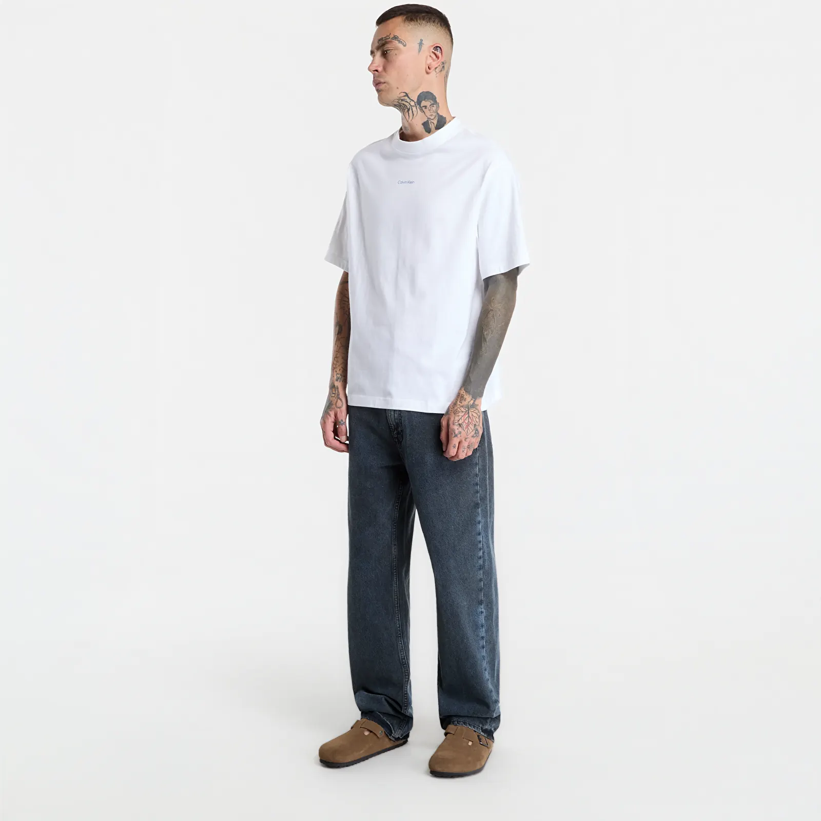 T-shirts Calvin Klein Jeans Ss Rxld 16s Jeans Im Bright White