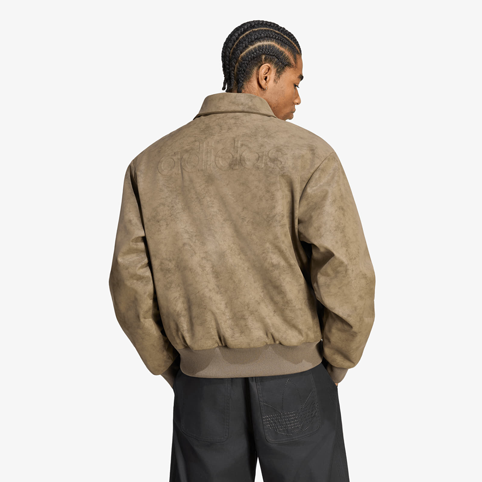 Jaquetas Bomber adidas Cutline Pleather Jacket Branch