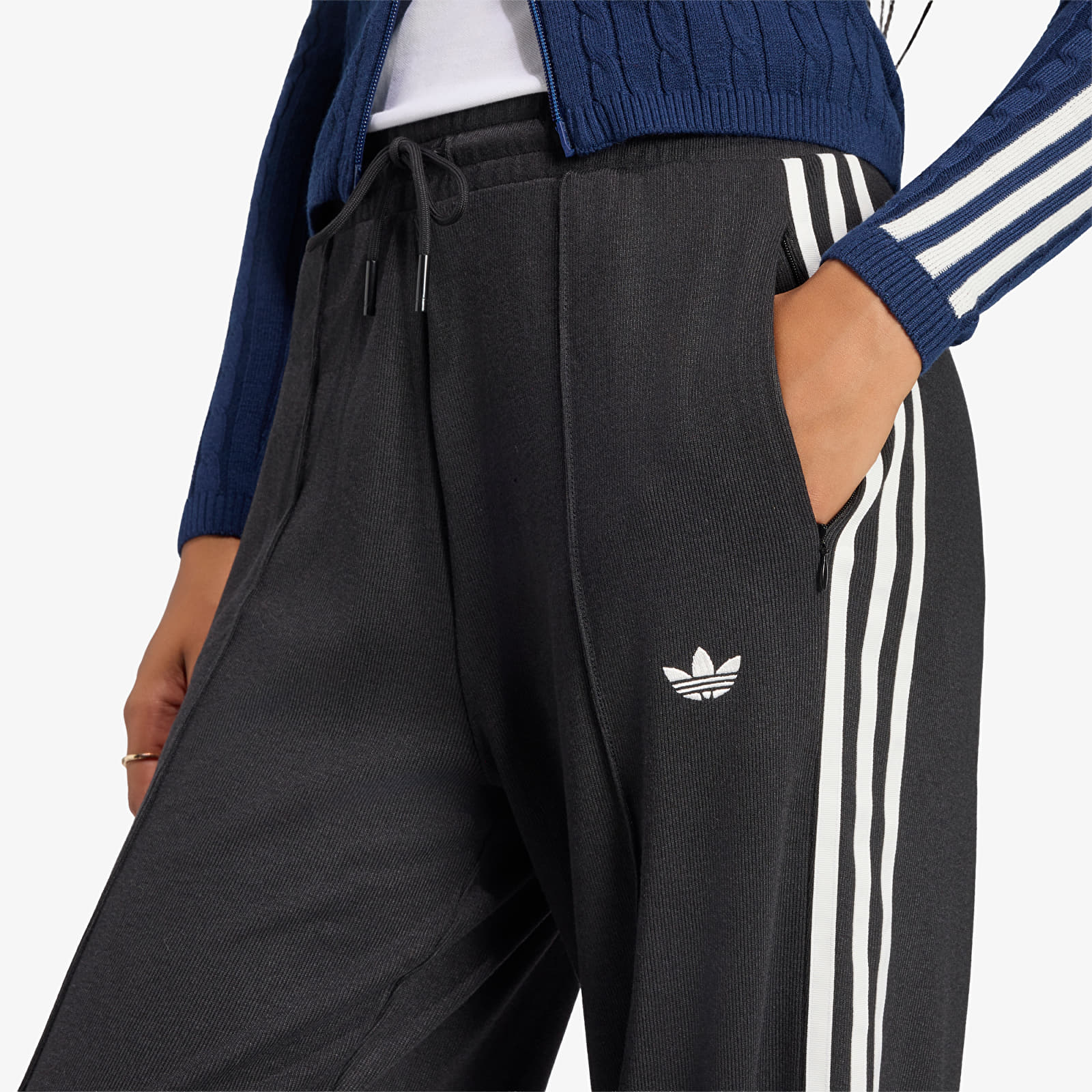 Tepláky adidas Knitted Pants Black