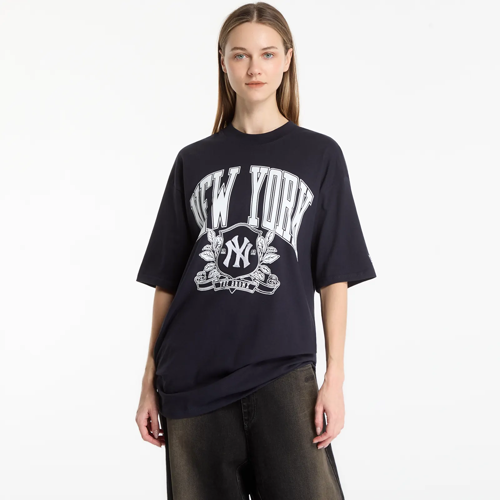   Μπλούζες New Era MLB Arch Graphic OS Tee New York Yankees UNISEX Navy