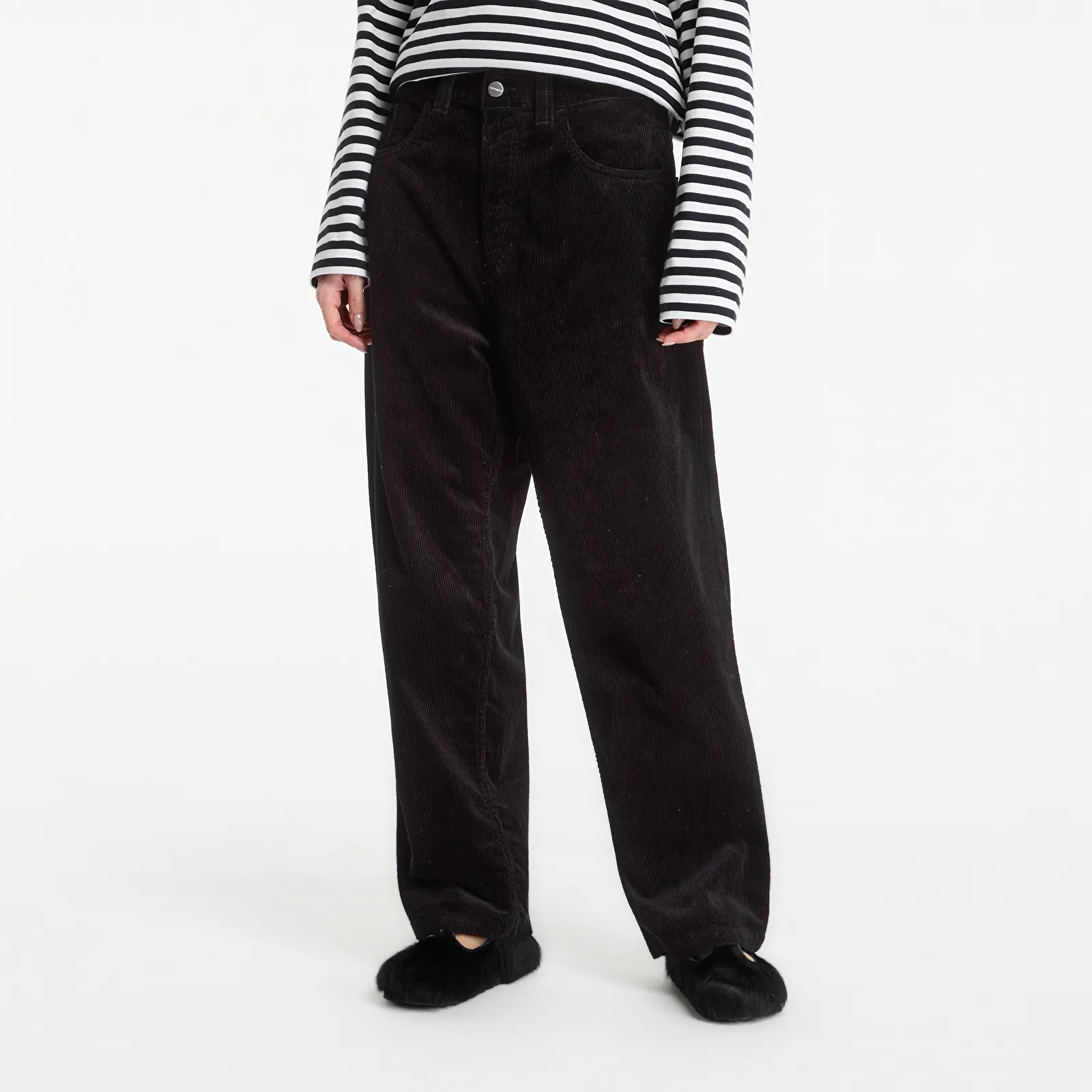 Pantalon Carhartt WIP Brandon Pants UNISEX Black Rinsed