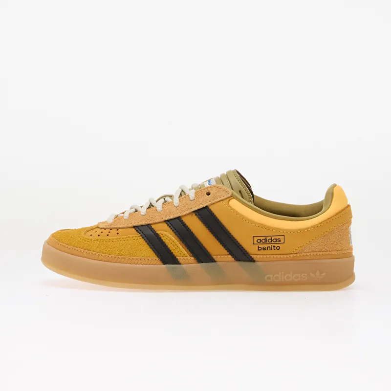 adidas x Bad Bunny Gazelle Indoor Solar Gold/ Core Black/ Gum 3