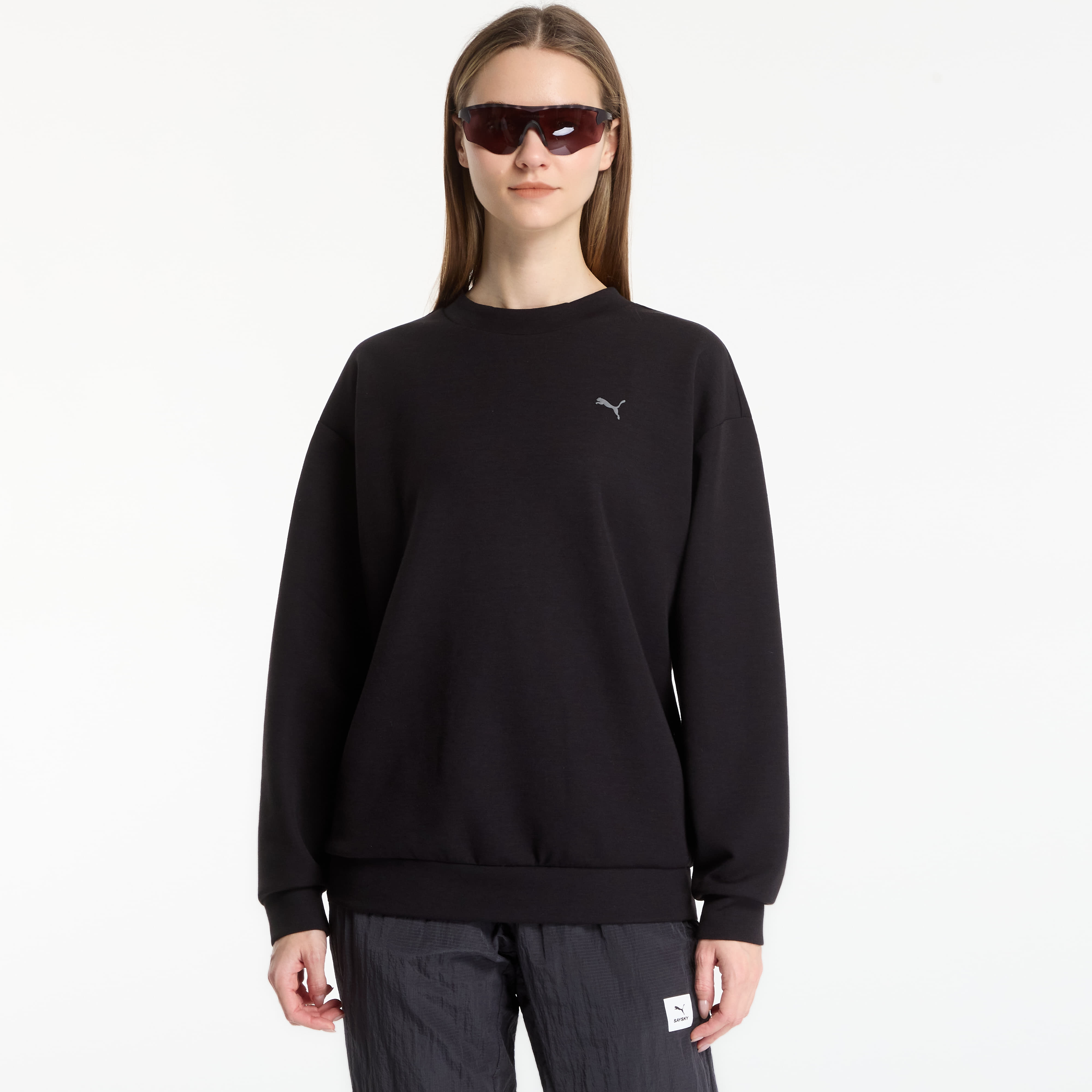 Суитшърт Puma W Cloudspun Crew Neck Puma Black S