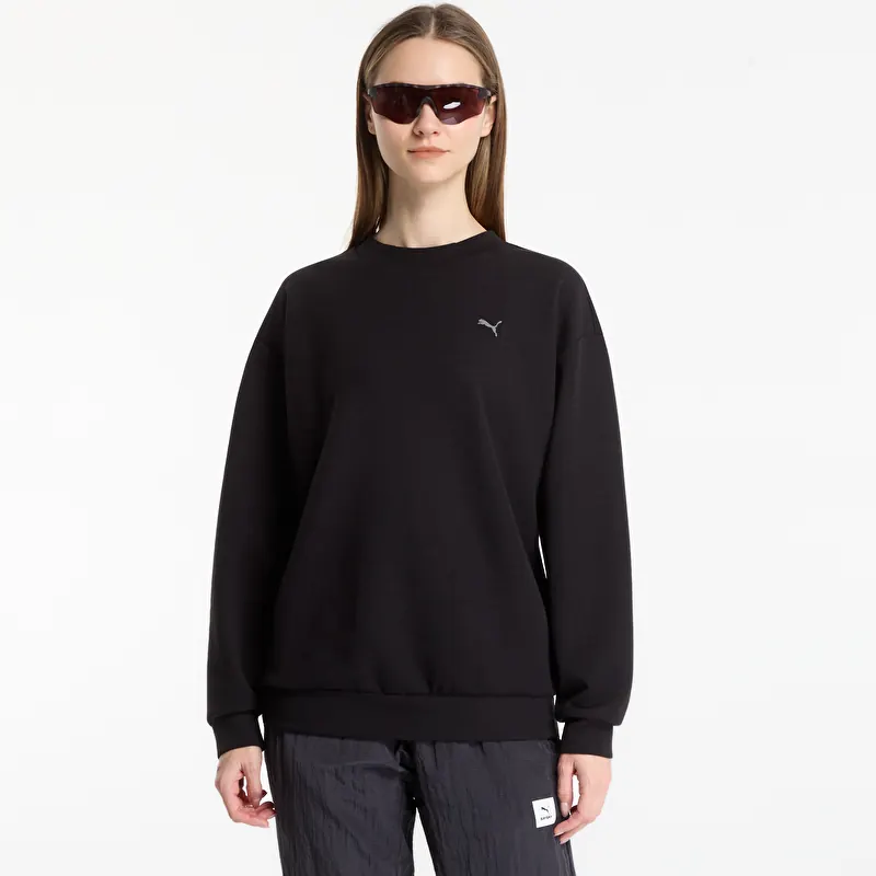 Sweatshirt Puma W Cloudspun Crew Neck Puma Black