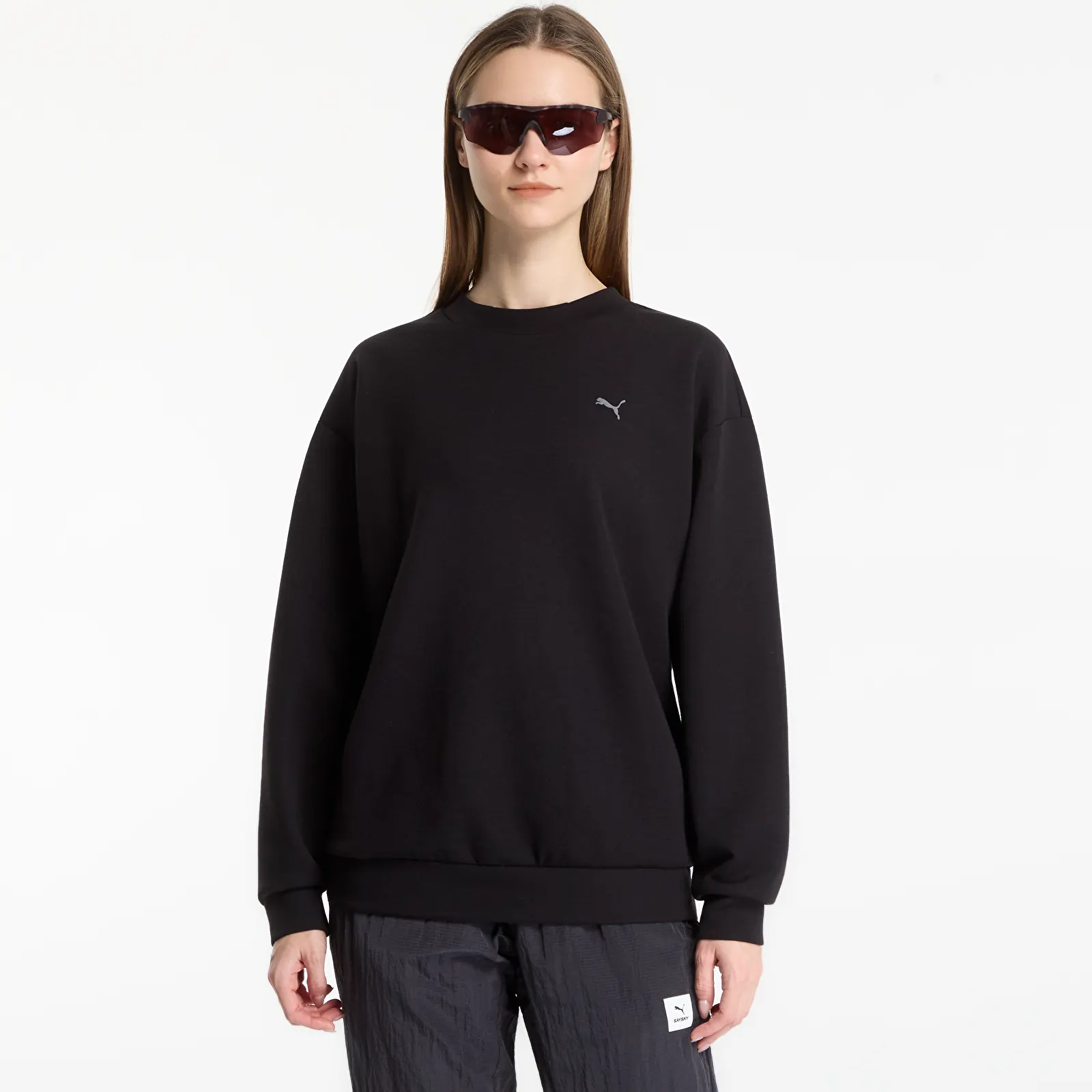 Sweatshirts Puma W Cloudspun Crew Neck Puma Black
