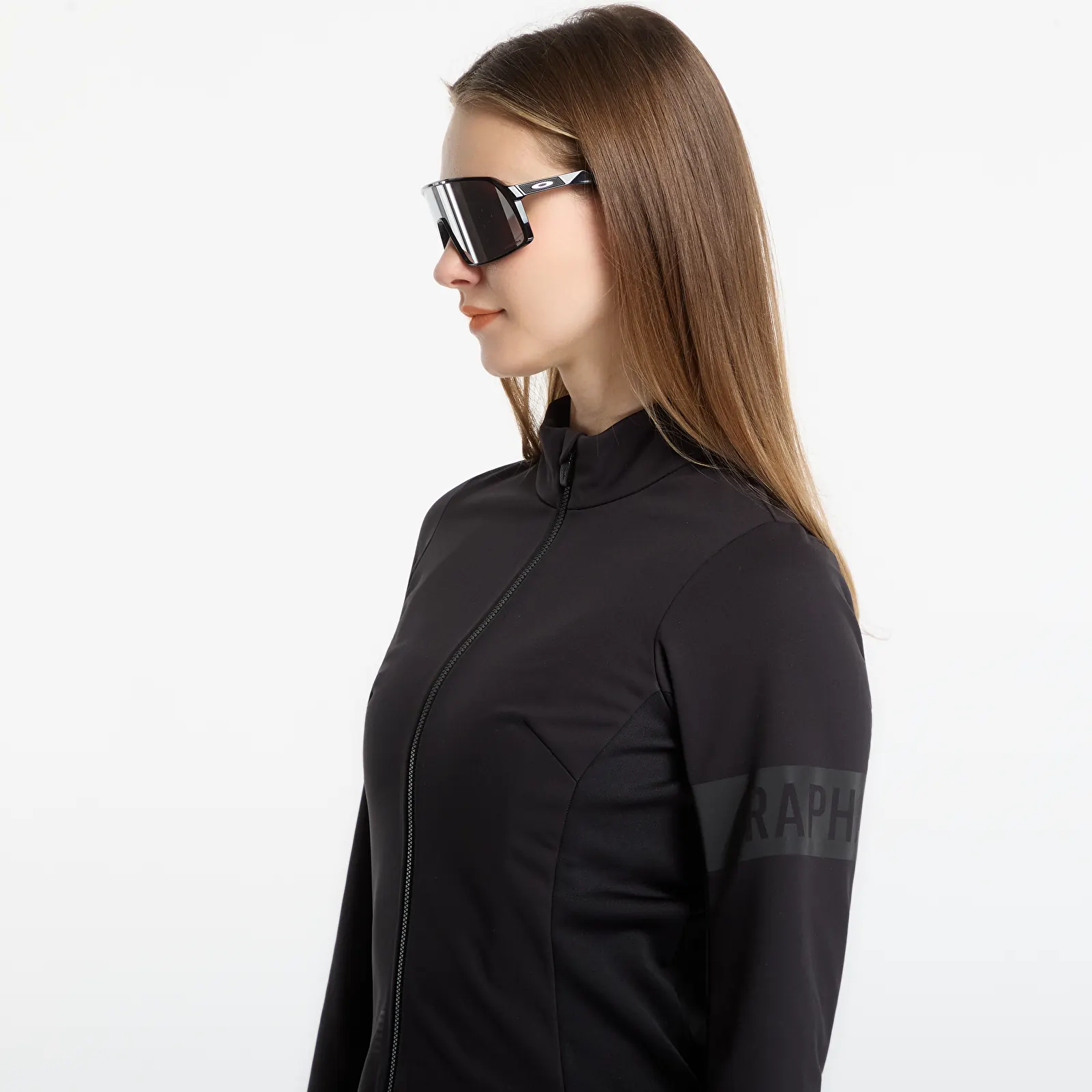 Bundy Rapha Women's Pro Team Thermal Jacket Black/ Black