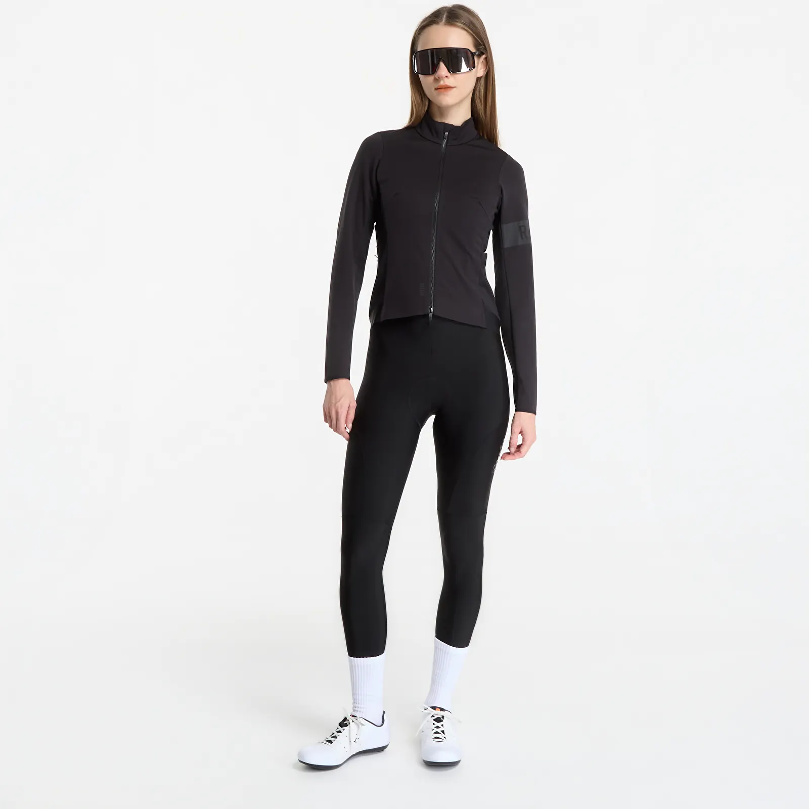 Bundy Rapha Women's Pro Team Thermal Jacket Black/ Black