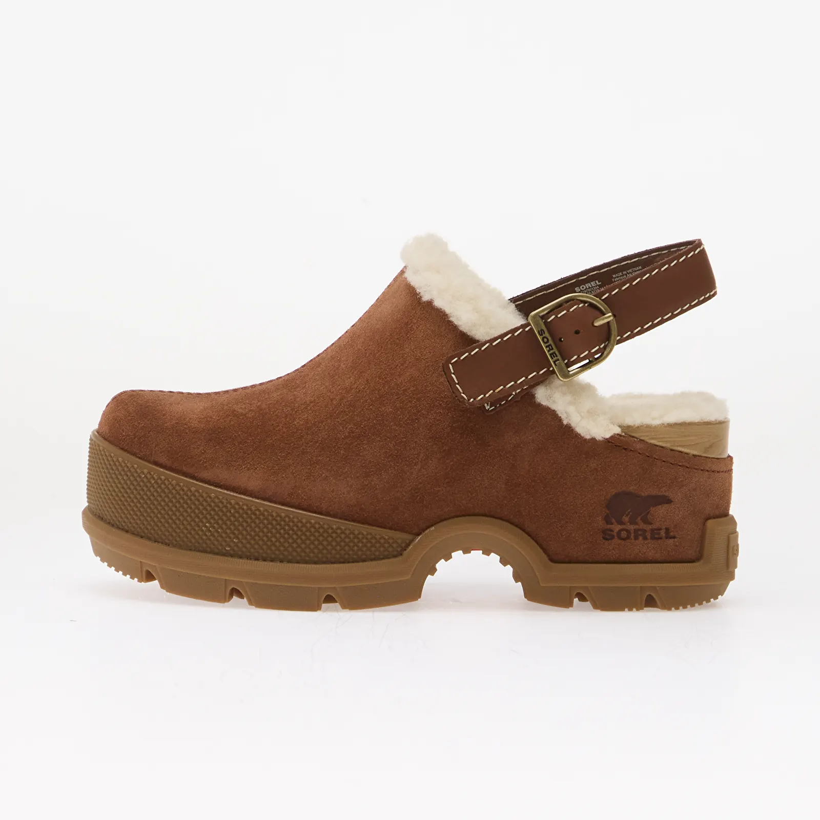 Women's shoes Sorel ROAM'N CLOG™ COZY Dark Auburn, Gum 2