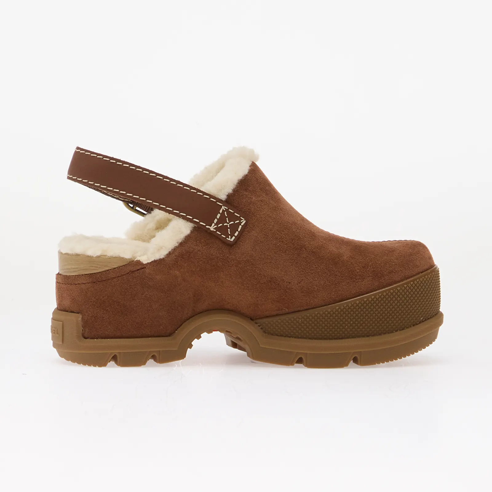 Women's shoes Sorel ROAM'N CLOG™ COZY Dark Auburn, Gum 2