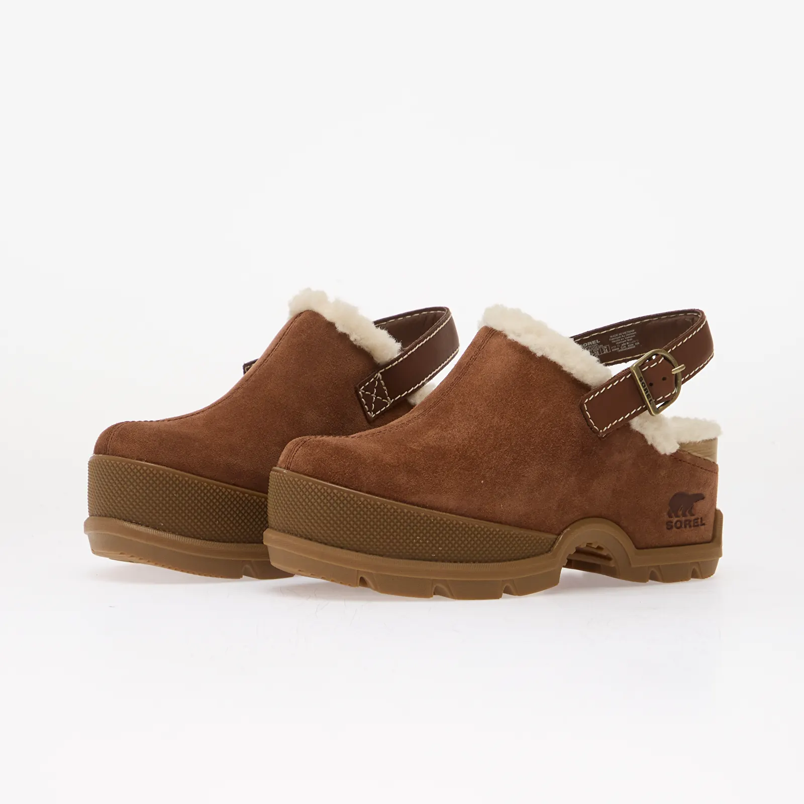 Women's shoes Sorel ROAM'N CLOG™ COZY Dark Auburn, Gum 2
