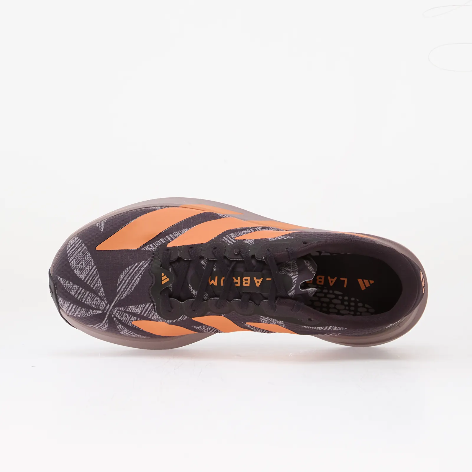 Sneakersy adidas x Labrum Adizero EVO SL Aurora Black/ Easy Orange/ Preloved Fig