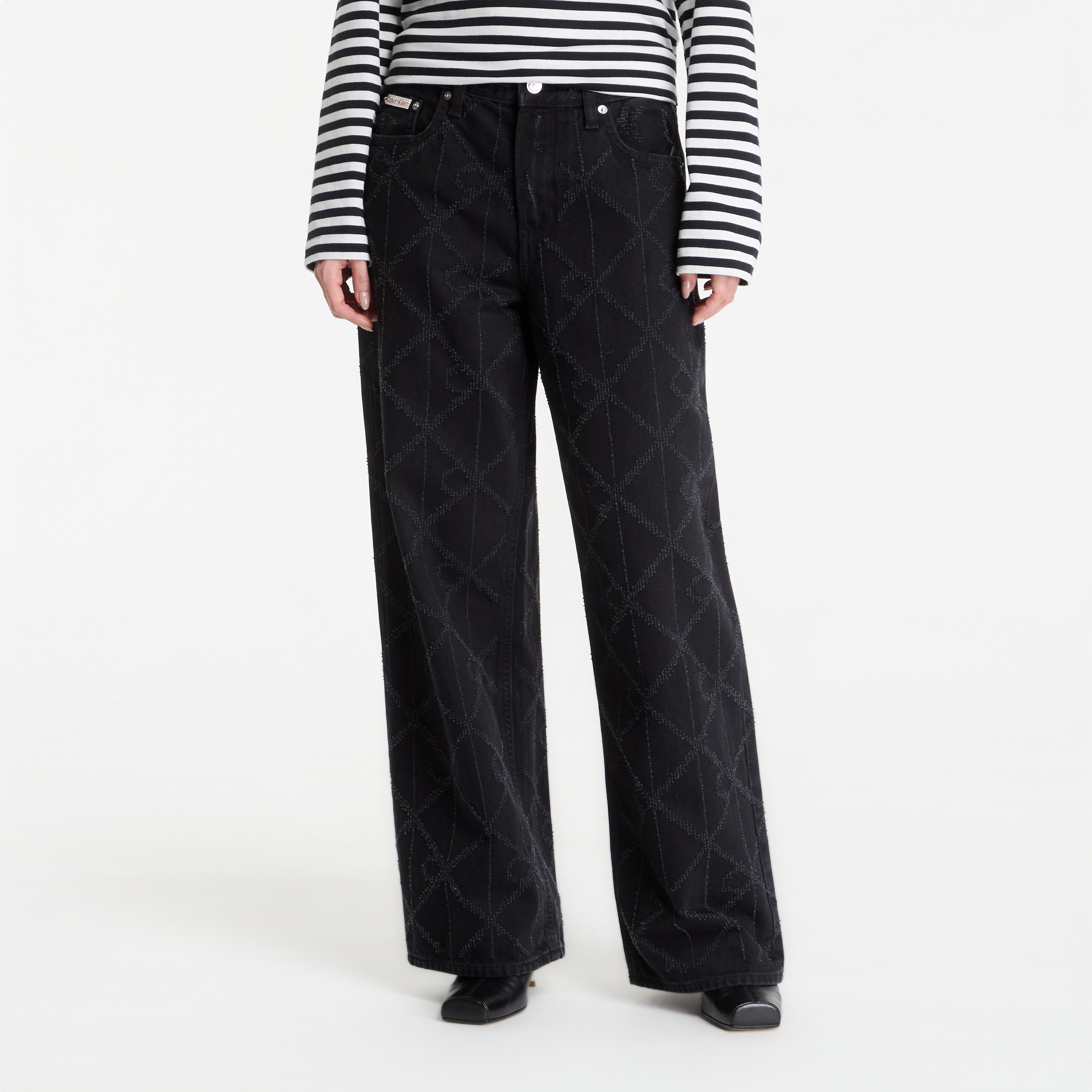 Дънки Calvin Klein Low Rise Baggy Blue W26/L31