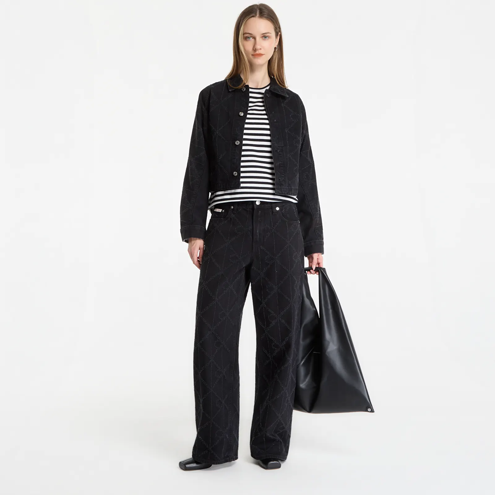 Jeans hlače Calvin Klein Low Rise Baggy Blue