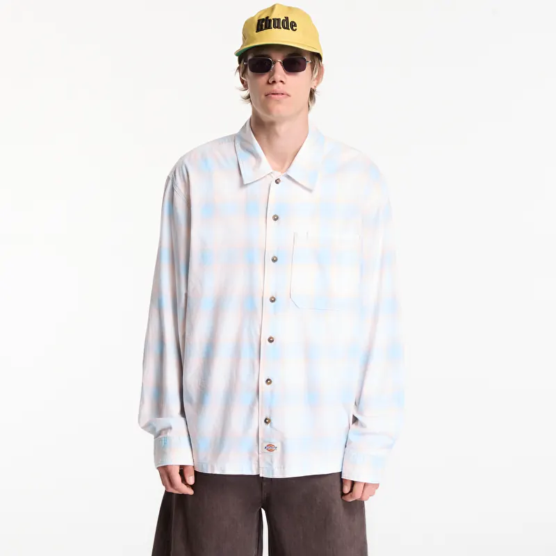 Dickies Gulfport Flannel Shirt Bone