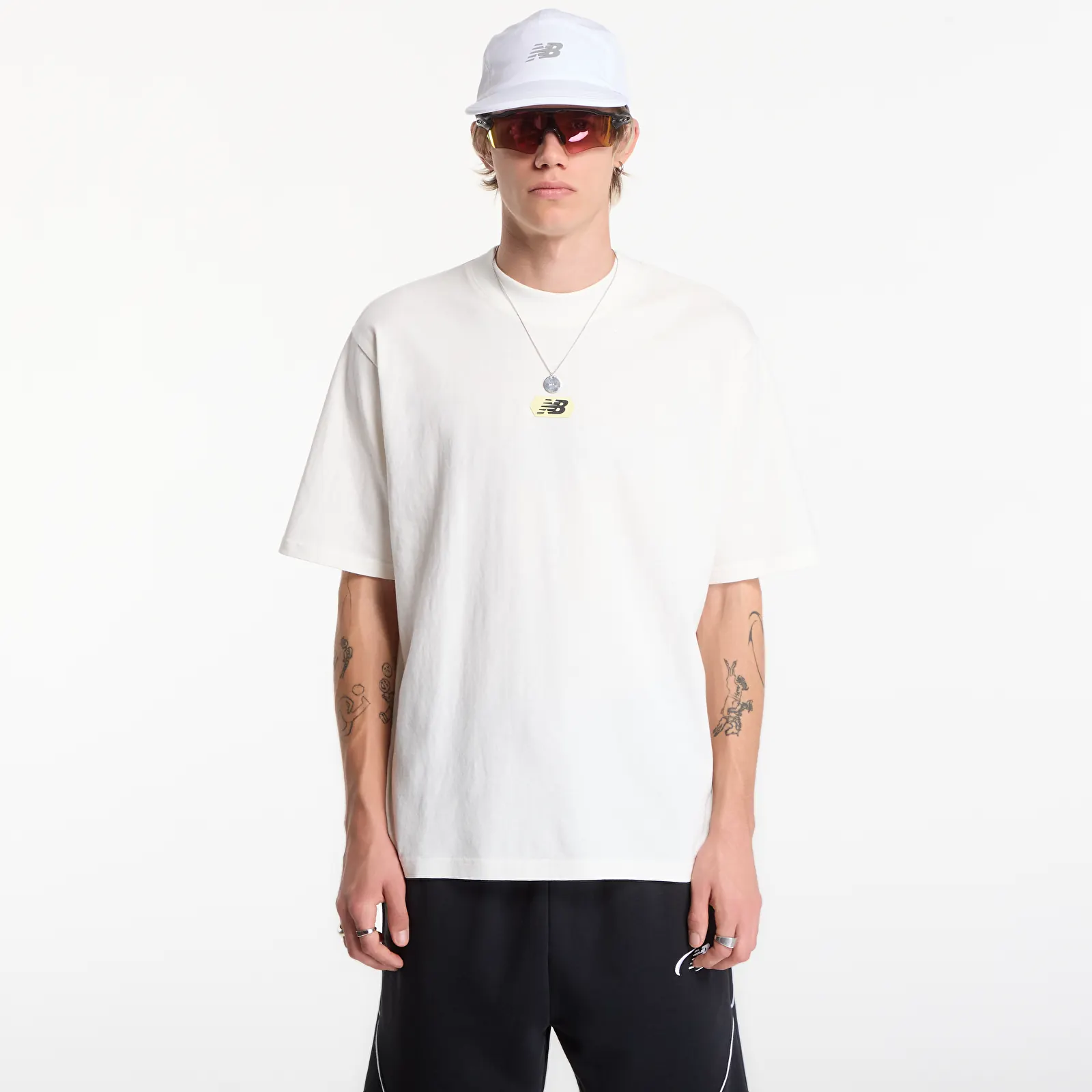 T-shirts New Balance Street Classics Multi Blur T-Shirt Sea Salt