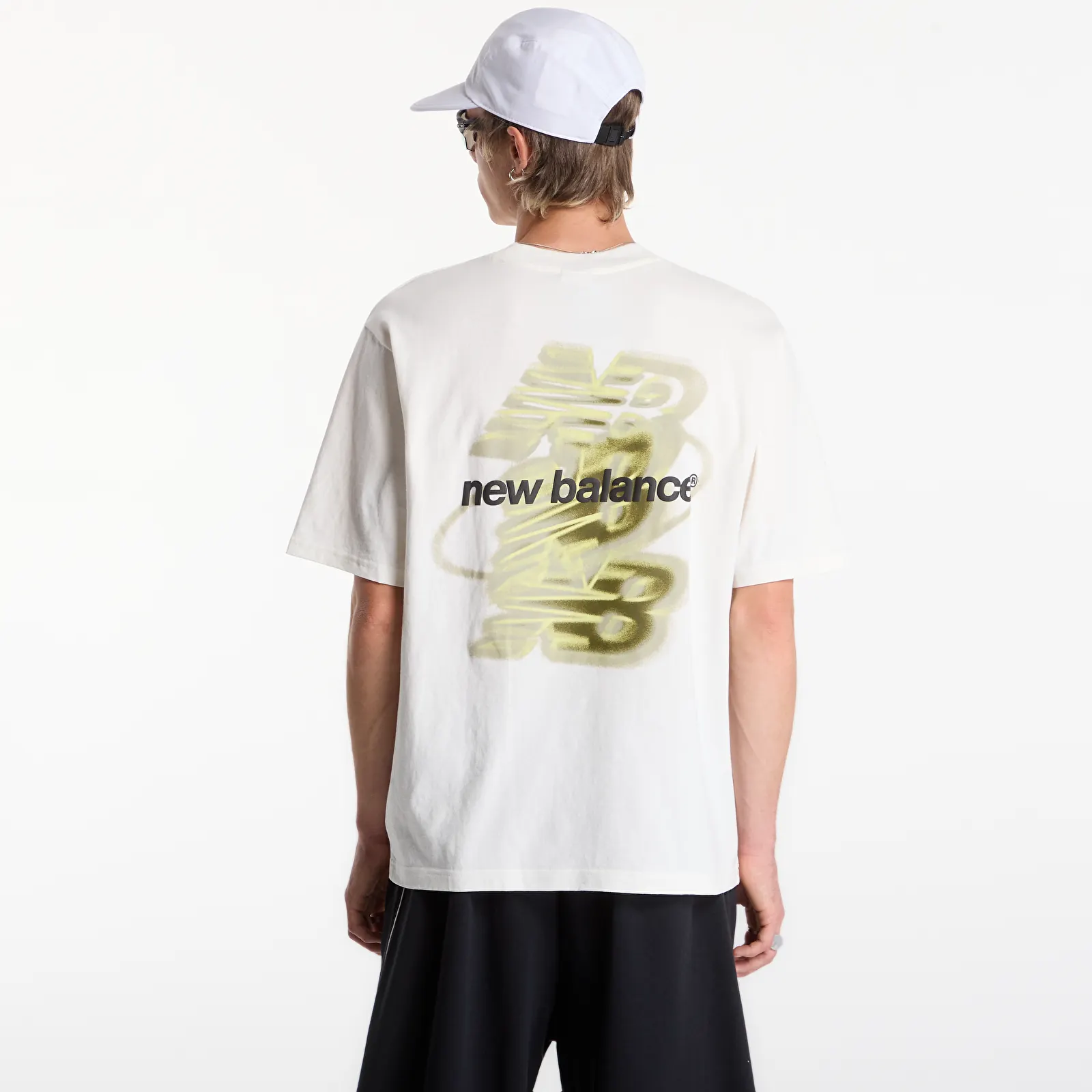 T-shirts New Balance Street Classics Multi Blur T-Shirt Sea Salt