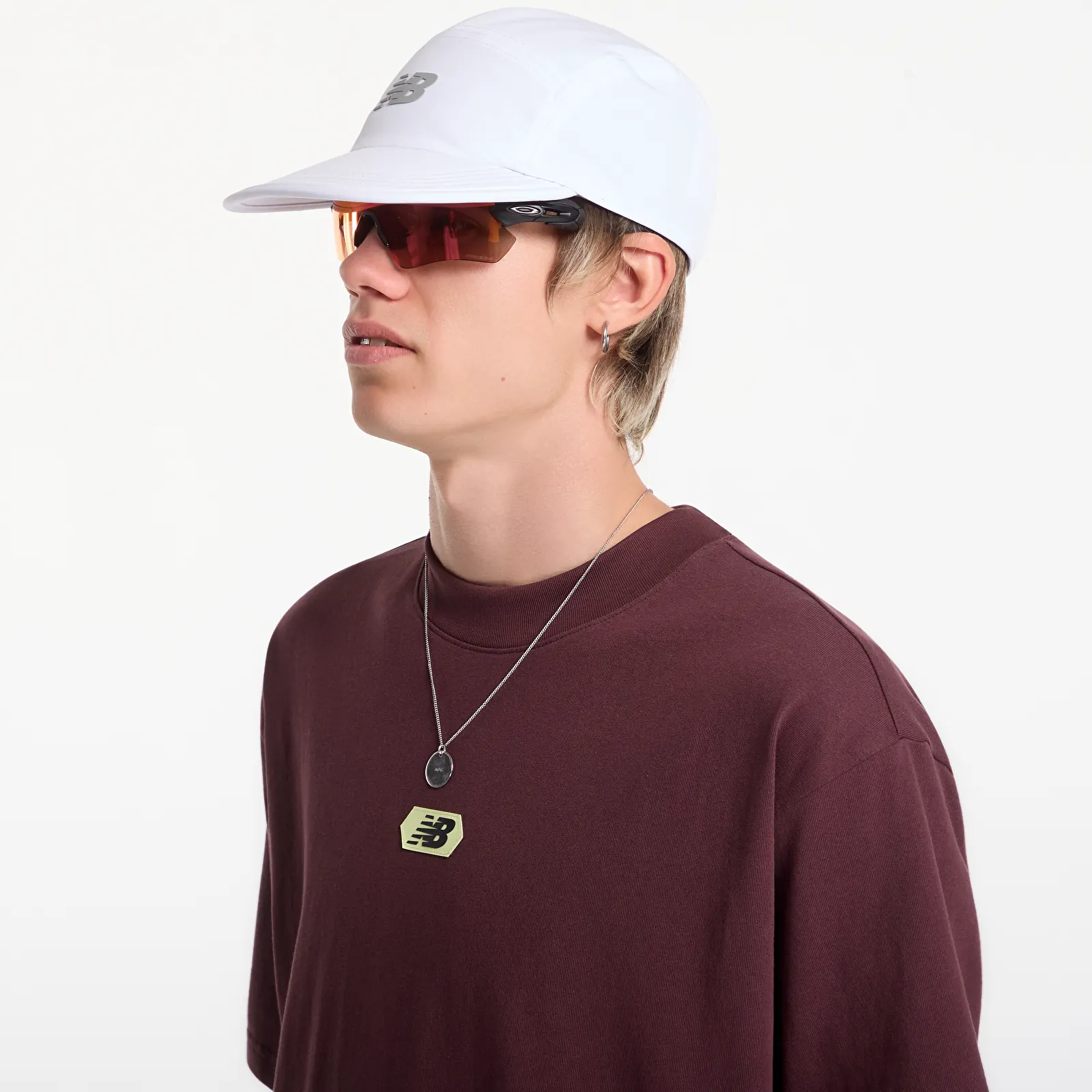 T-shirts  New Balance Street Classics Multi Blur T-Shirt Cherry Leather