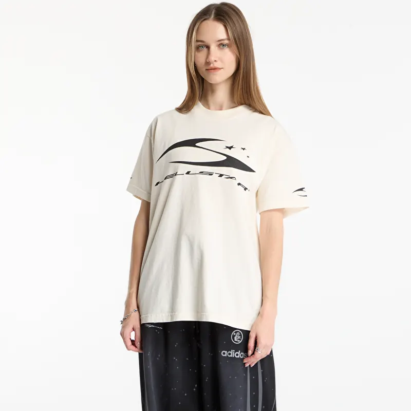 T-shirt Hellstar H Cursive Logo T-Shirt UNISEX White