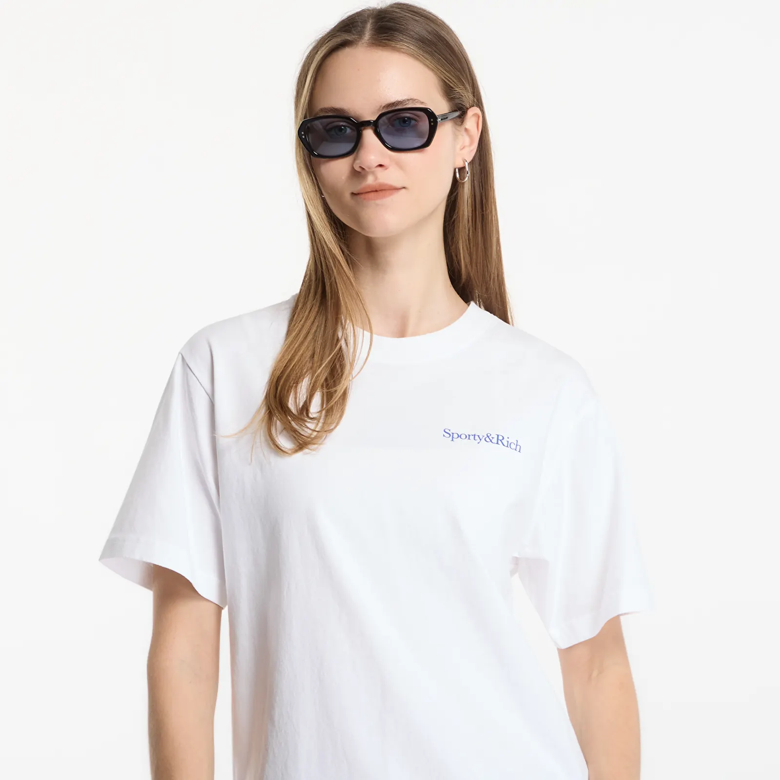 T-shirts  Sporty & Rich Health is Wealth Tshirt UNISEX White