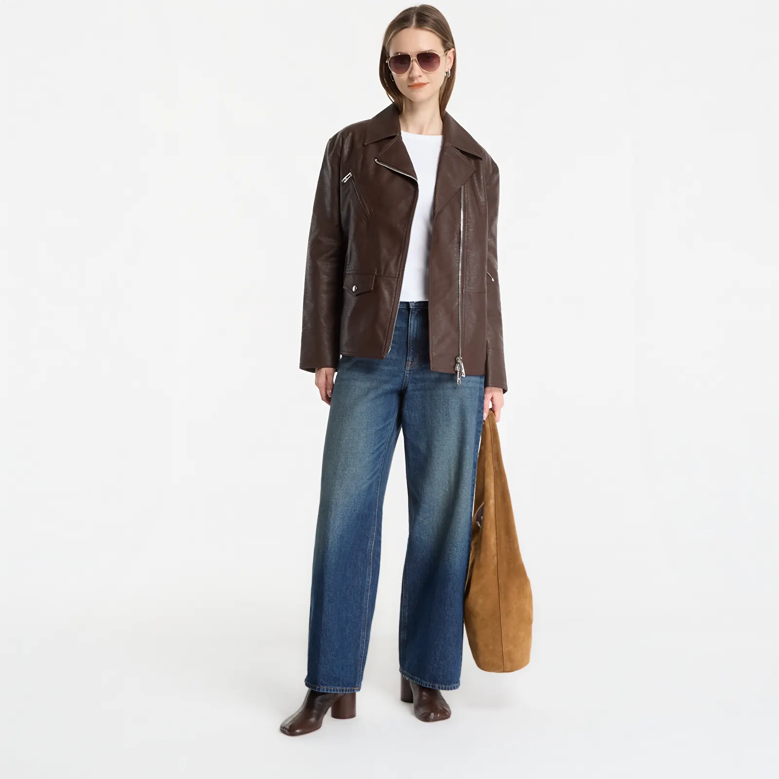 Jeans hlače Calvin Klein Low Rise Baggy Blue