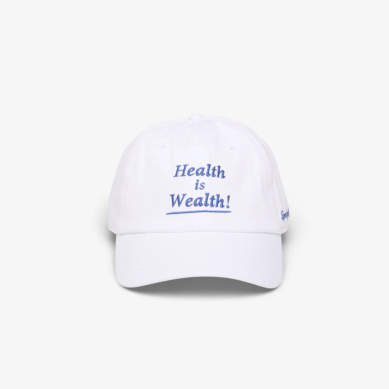 Casquettes Sporty & Rich Health is Wealth Hat White