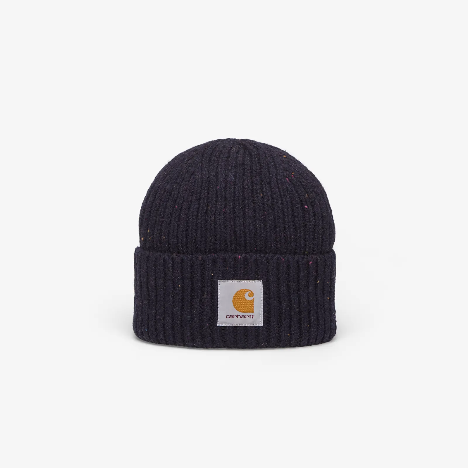 Čepice Carhartt WIP Anglistic Beanie Speckled Dark Navy
