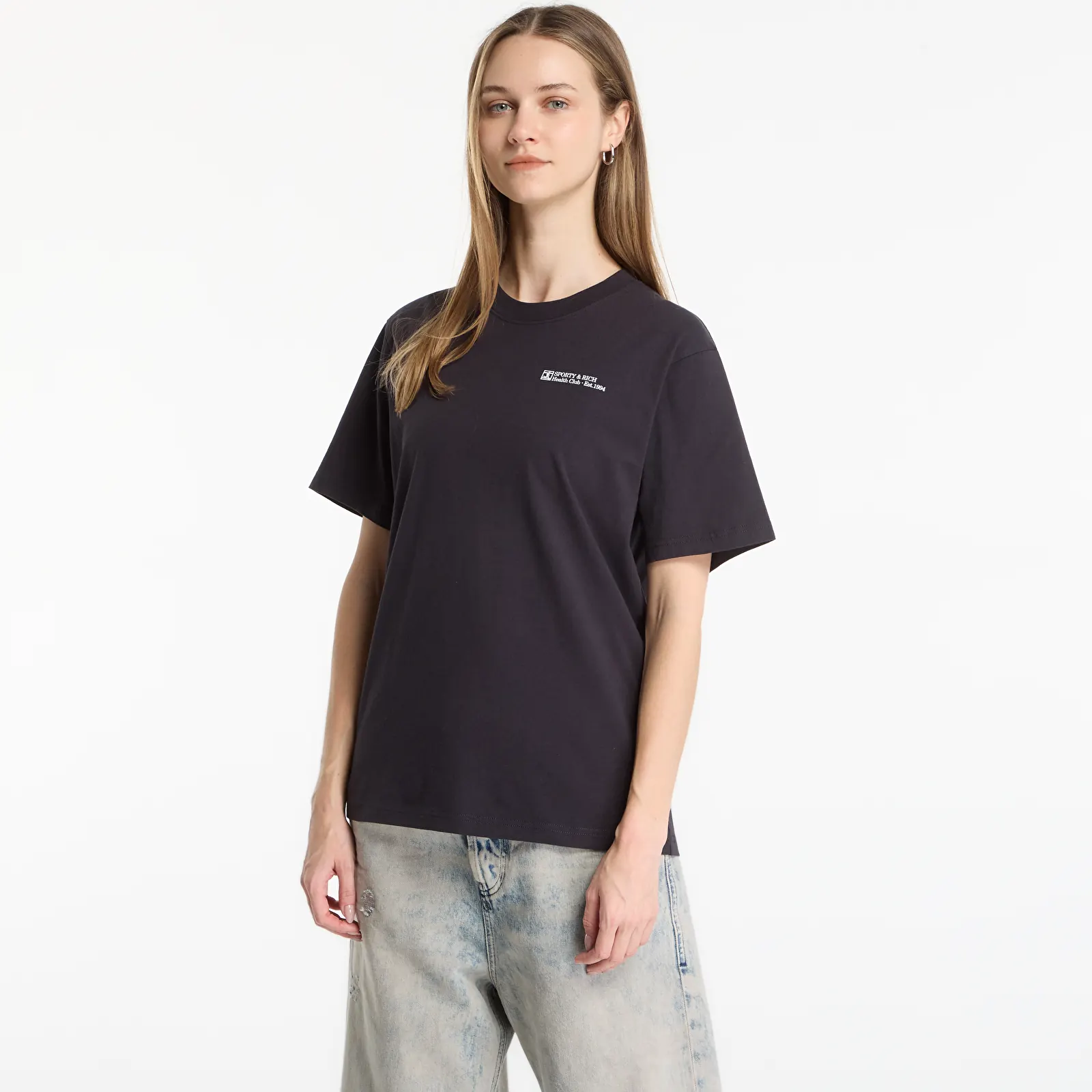   Μπλούζες Sporty & Rich Art Tshirt UNISEX Black