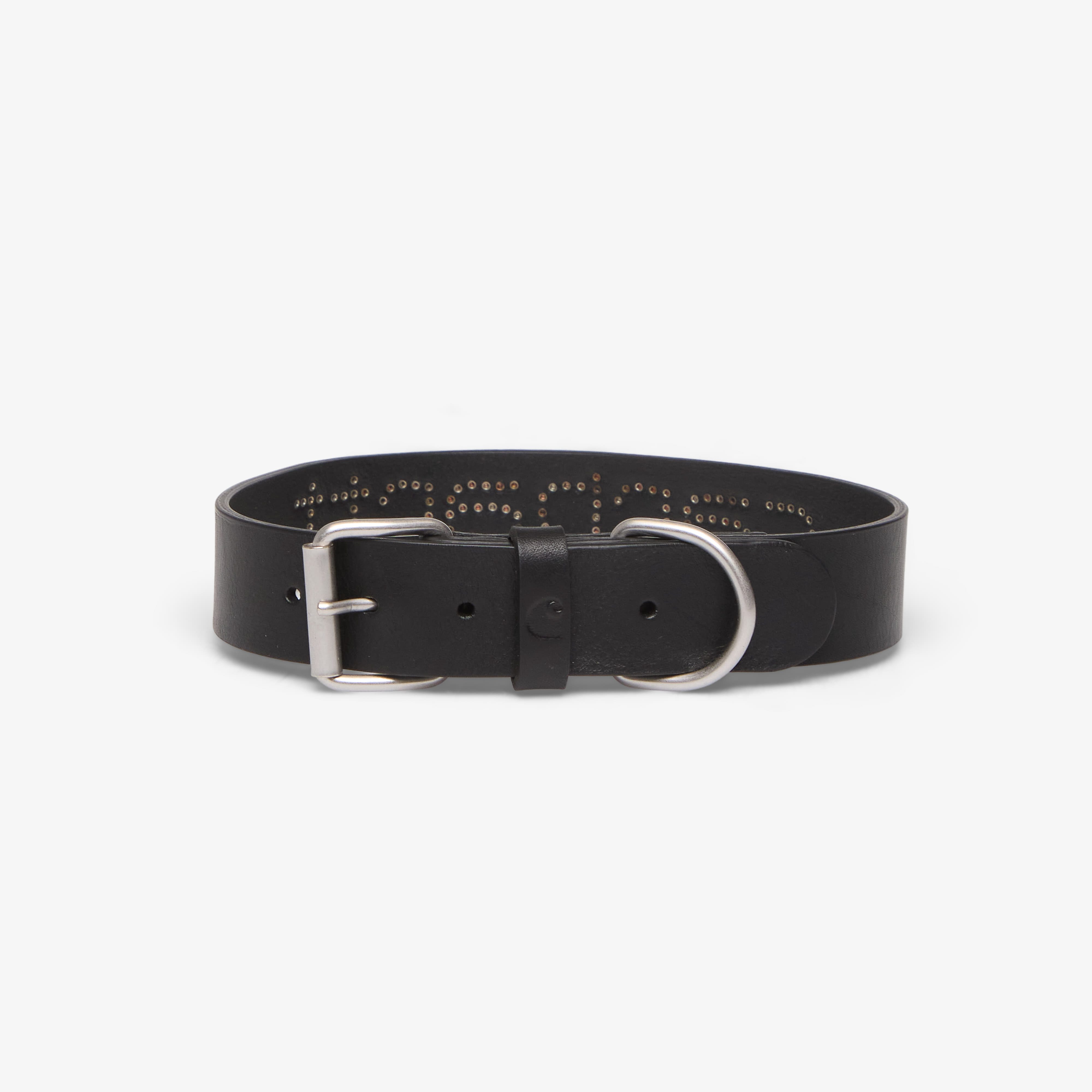 Carhartt WIP Script Studs Dog Collar Black - M/L Universal