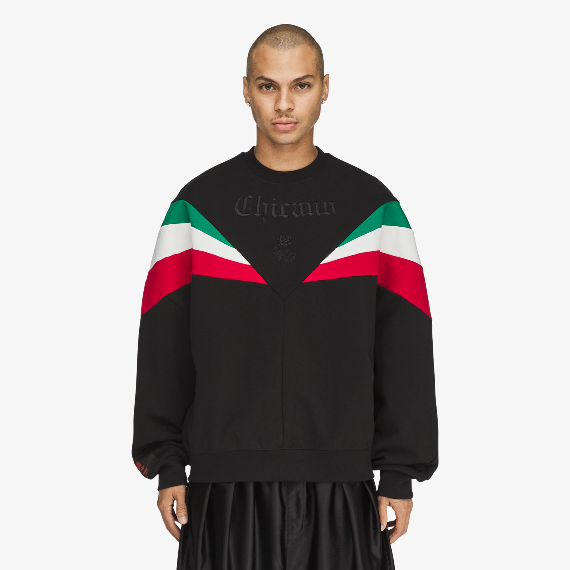 Sweatshirt adidas x Willy Chavarria Chicano Sweatshirt Black M