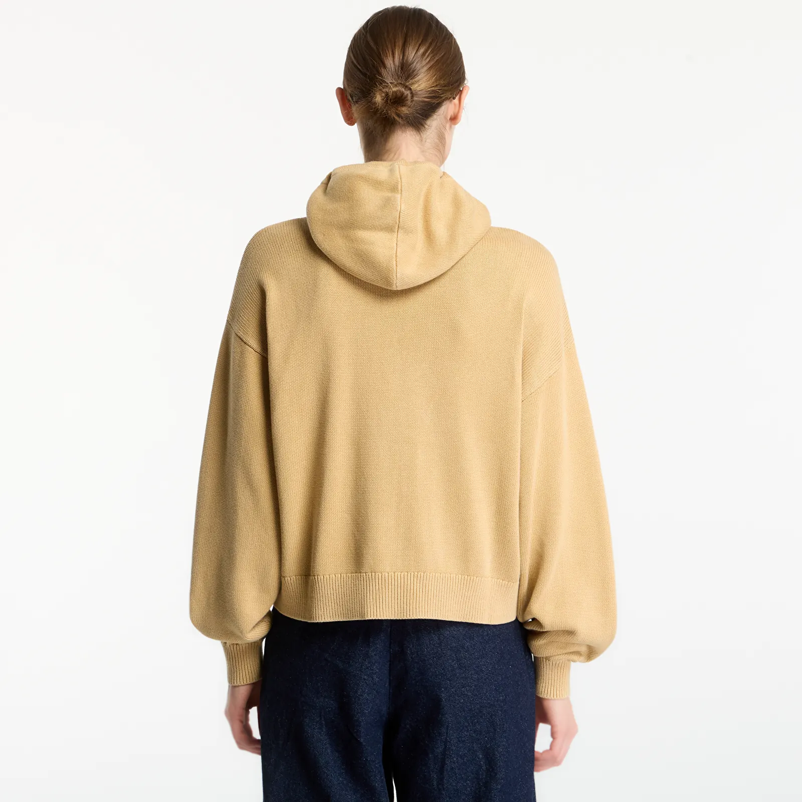 Pulls Dickies Fredonia Zipped Knit Bomber Beige