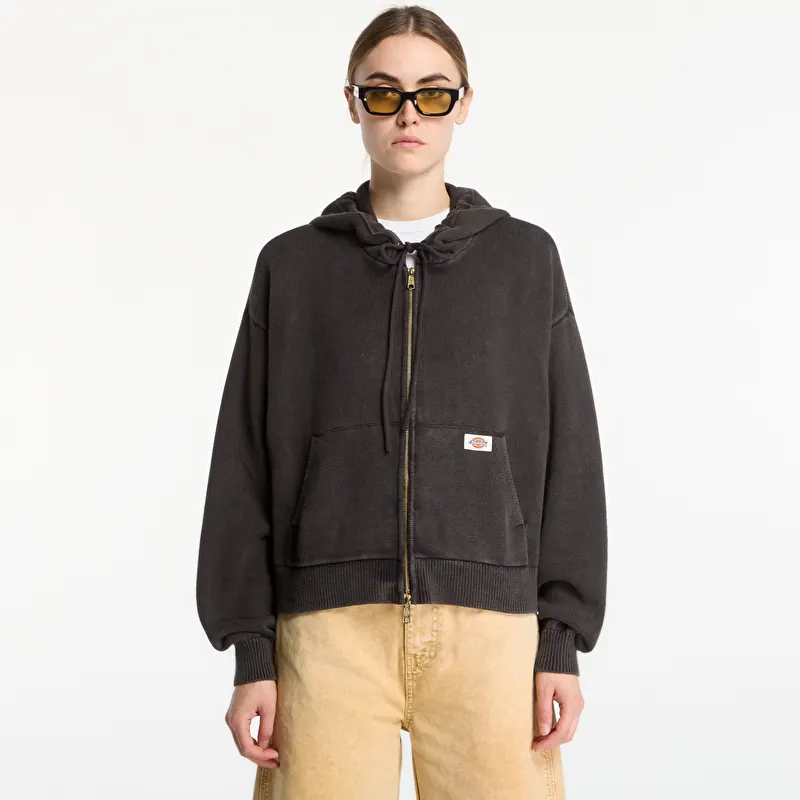 Sveter Dickies Fredonia Zipped Knit Bomber Grey