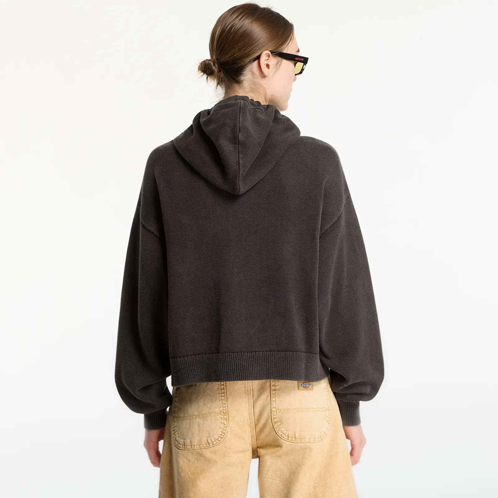 Pulls Dickies Fredonia Zipped Knit Bomber Grey