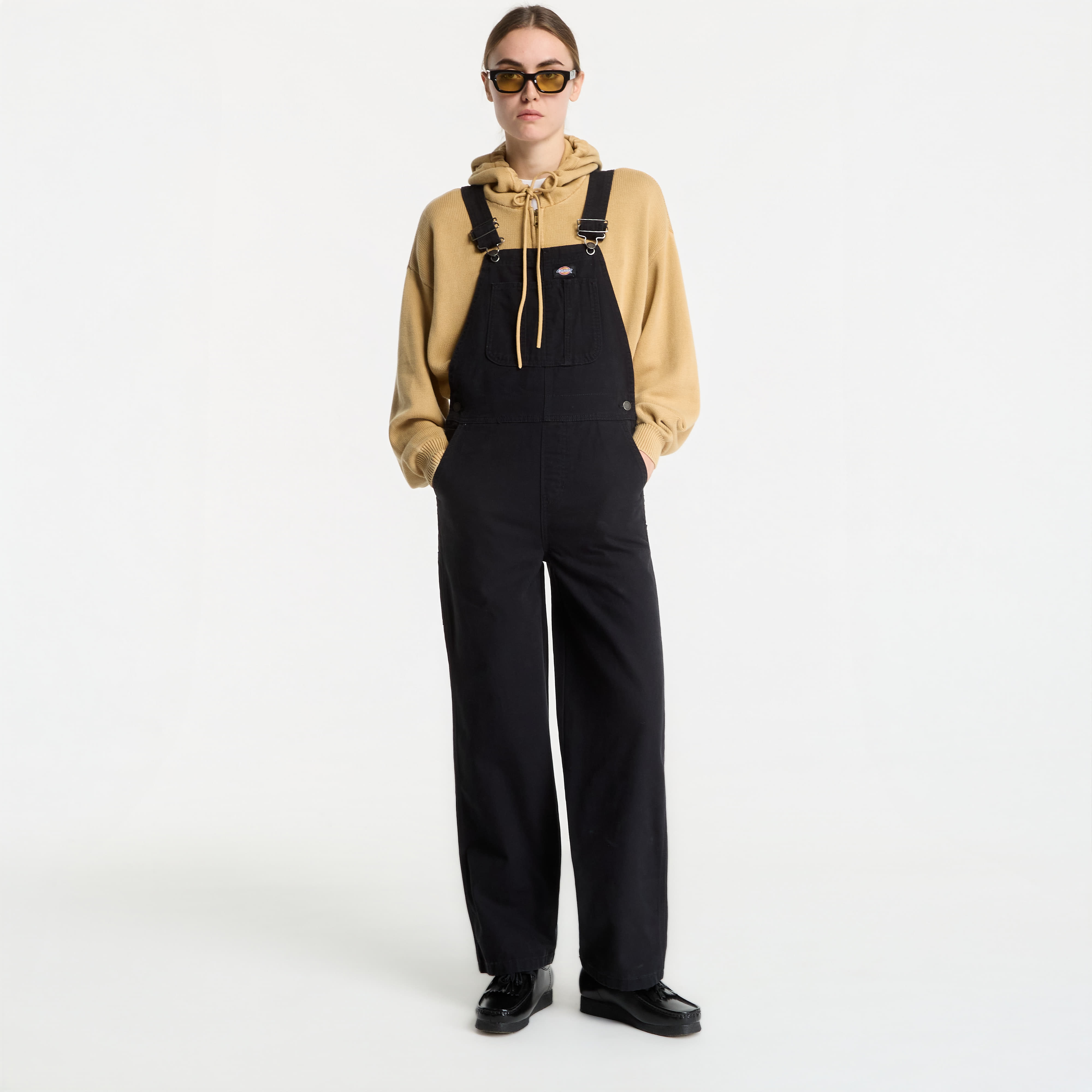 Панталони Dickies Canvas Bib Black XXS