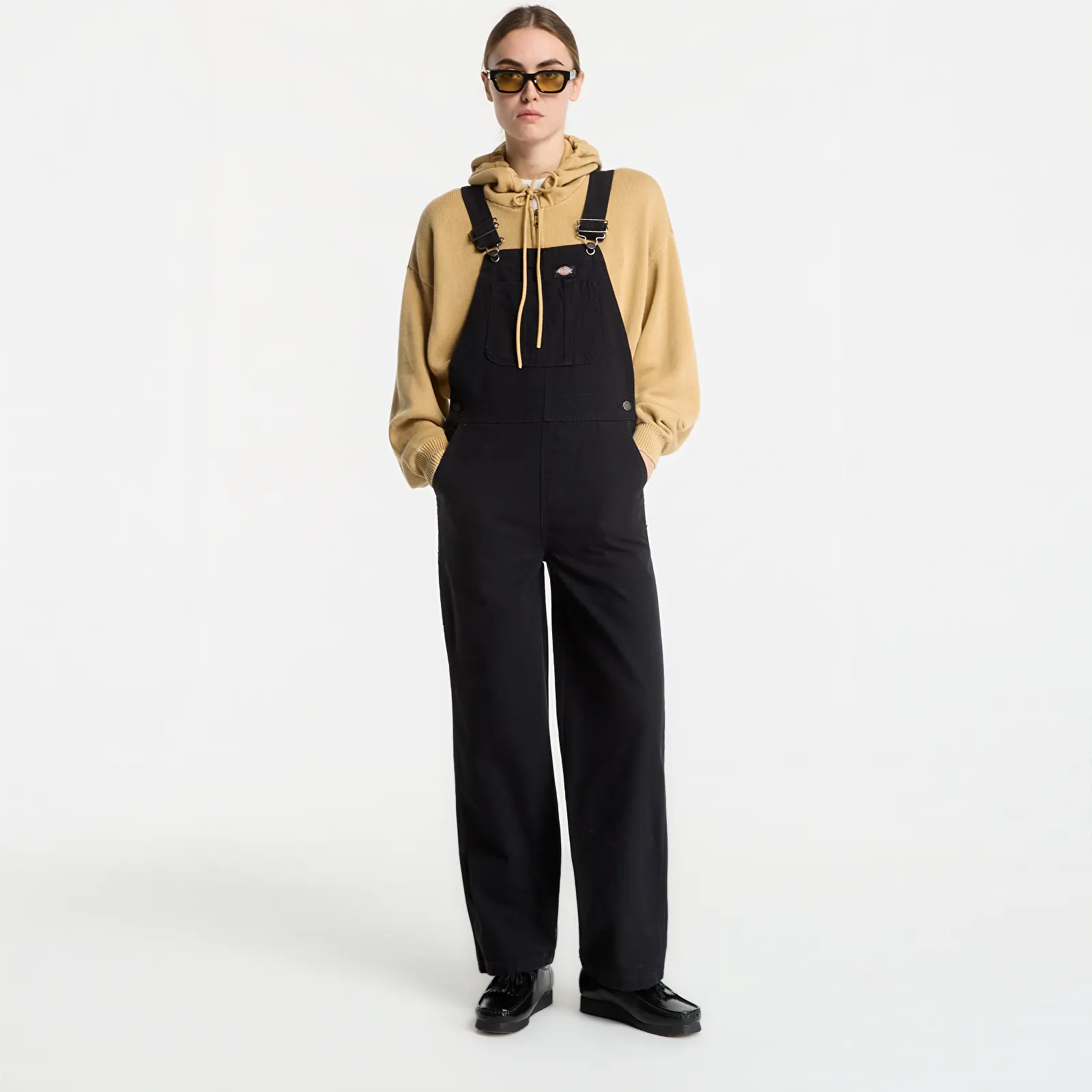Broek Dickies Canvas Bib Black