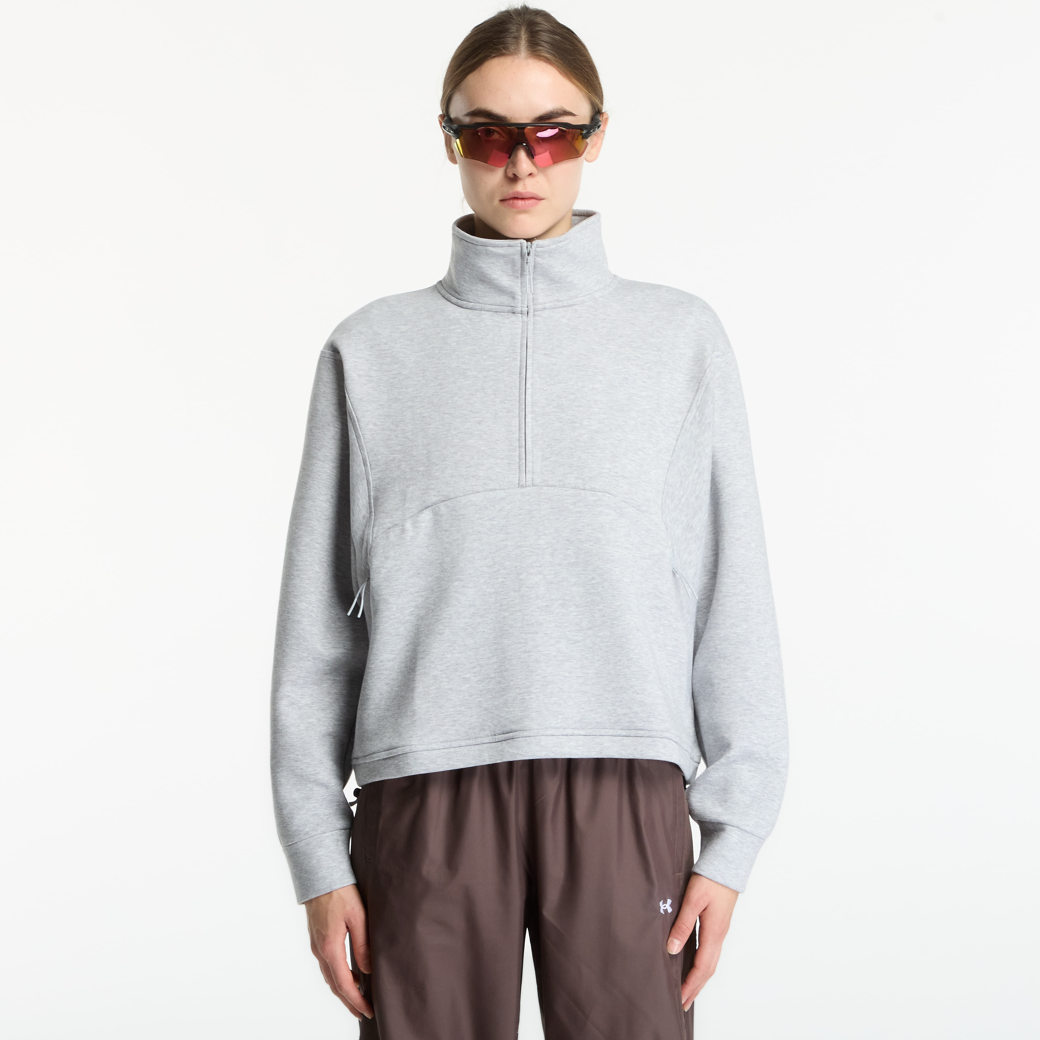 Суитшърт Under Armour Unstoppable Fleece HZ Mod Gray Light Heather/ Mod Gray S