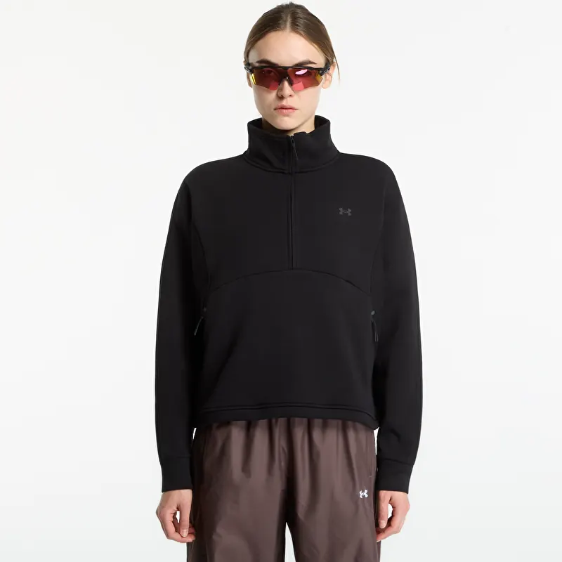 Толстовка Under Armour Unstoppable Fleece HZ Ultimate Black/ Ultimate Black